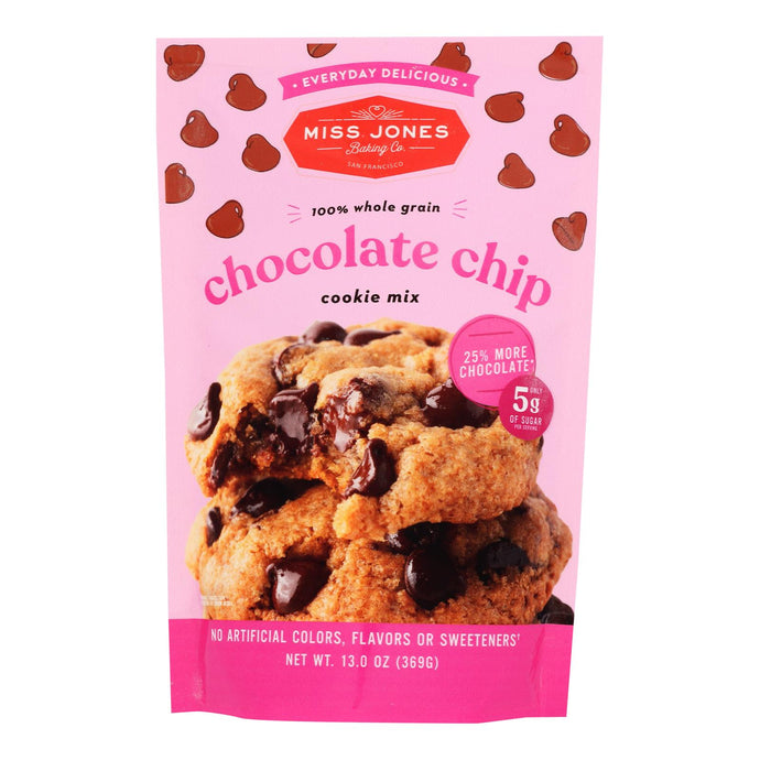 Miss Jones Baking Co - Evrydy Dlcs Chocolate Chip Cookie - Case Of 6-13 Oz