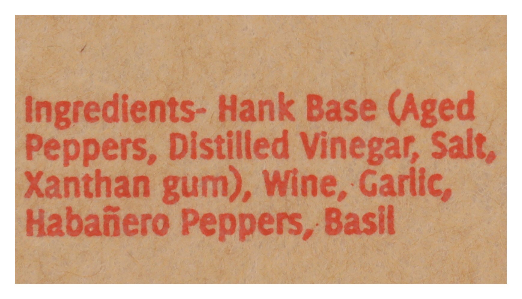 HANK SAUCE SAUCE HEAT HOT - Case of 6