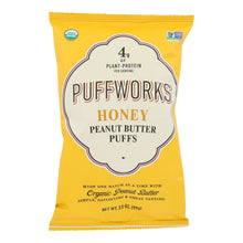 Load image into Gallery viewer, Puffworks - Puffs Honey Peanut Butter Gluten Free - Case Of 8-3.5 Oz