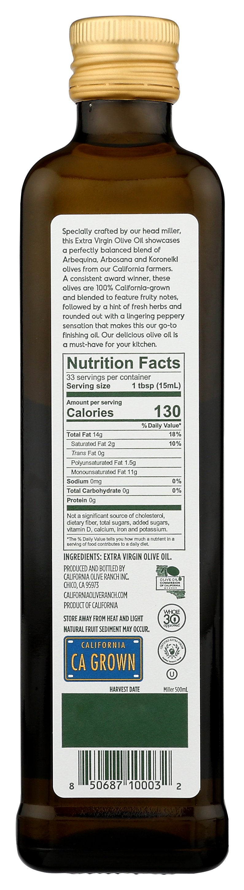 CALIFORNIA OLIVE RANCH MILLER BLND RESERVE EV - Case of 6