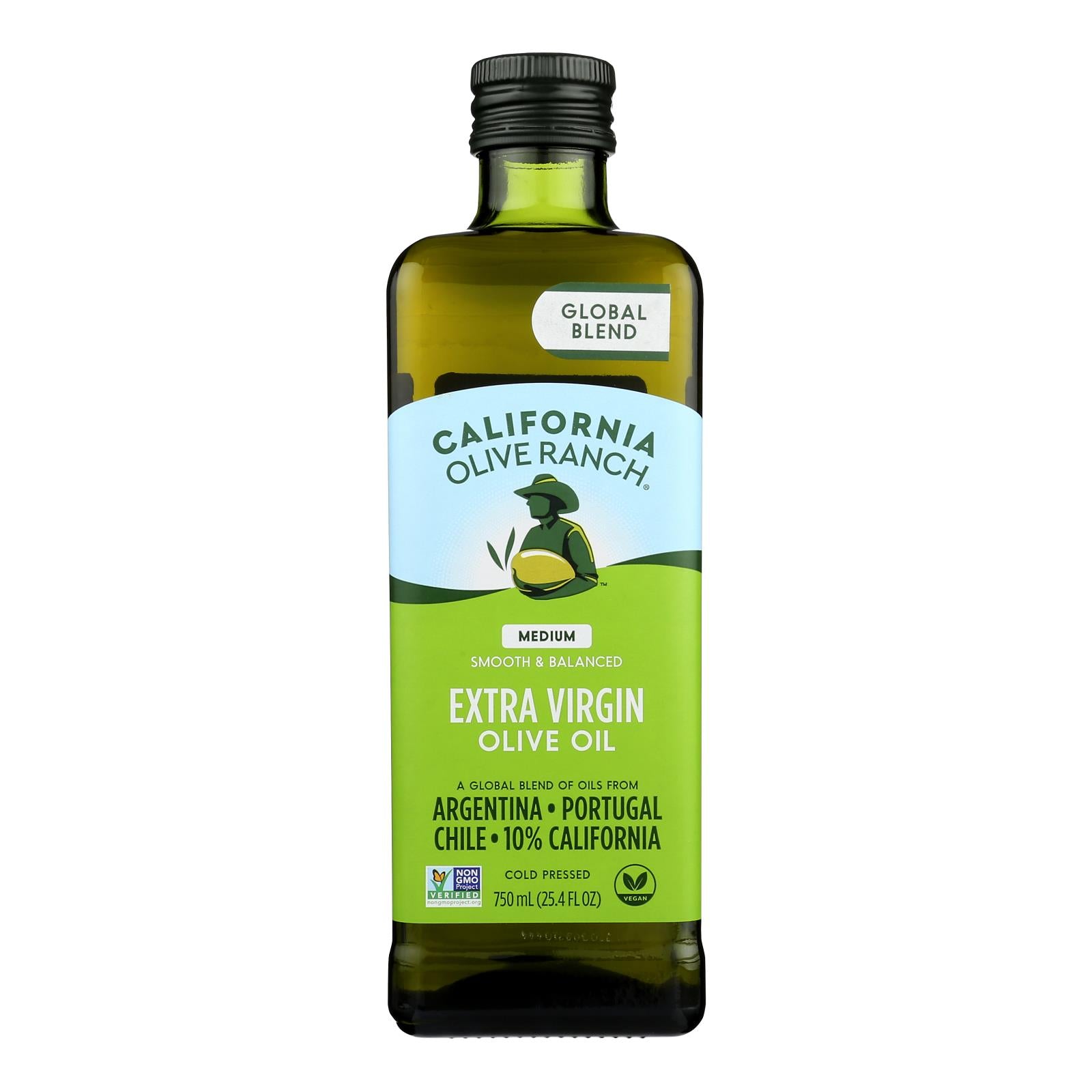 California Olive Ranch Extra Virgin Olive Oil - Everyday - Case Of 6 - 25.4 Oz.