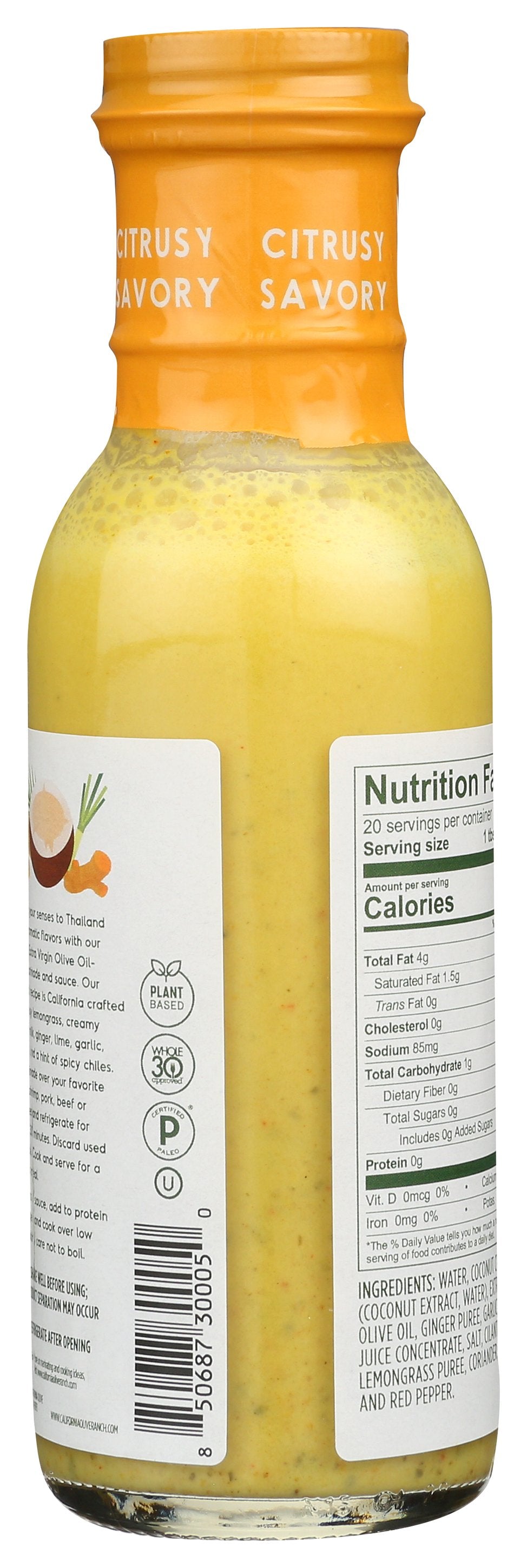 CALIFORNIA OLIVE RANCH MARINADE SAUCE GLDEN T - Case of 6