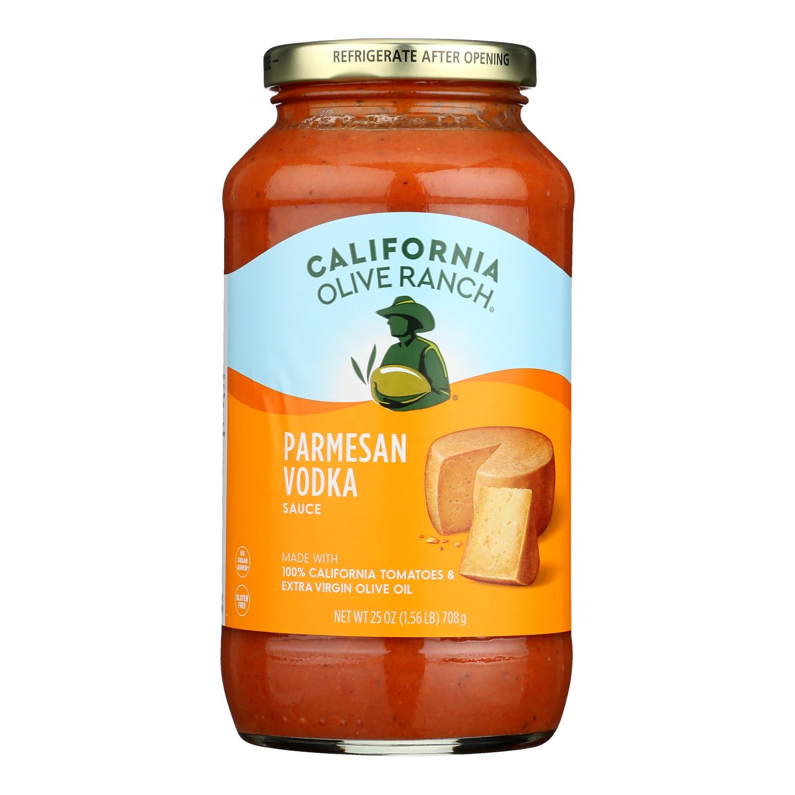 California Olive Ranch - Psta Sauce Parm Vodka - Case of 6-25 OZ