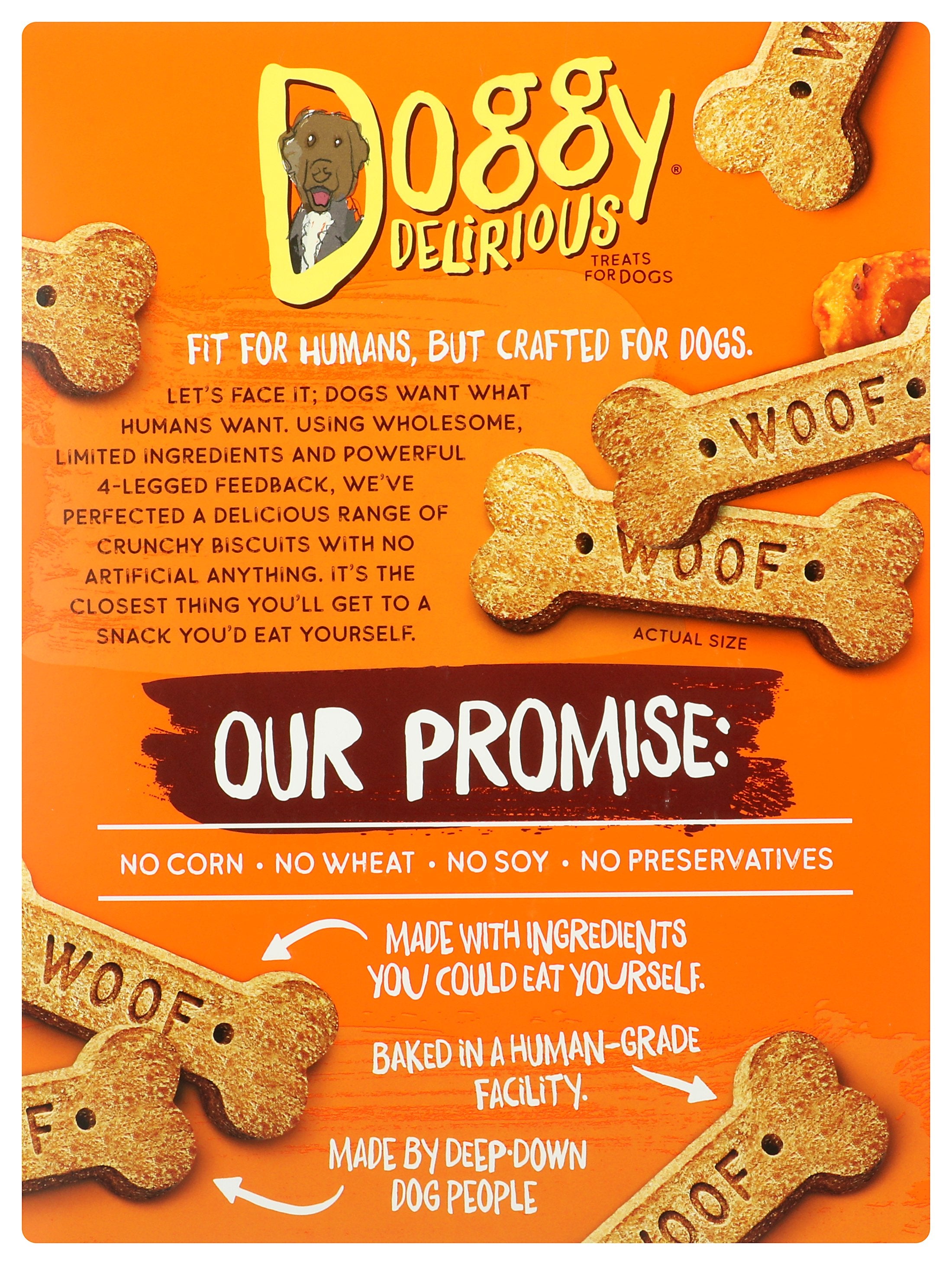 DOGGY DELIRIOUS DOG BONE SWT POTATO - Case of 6