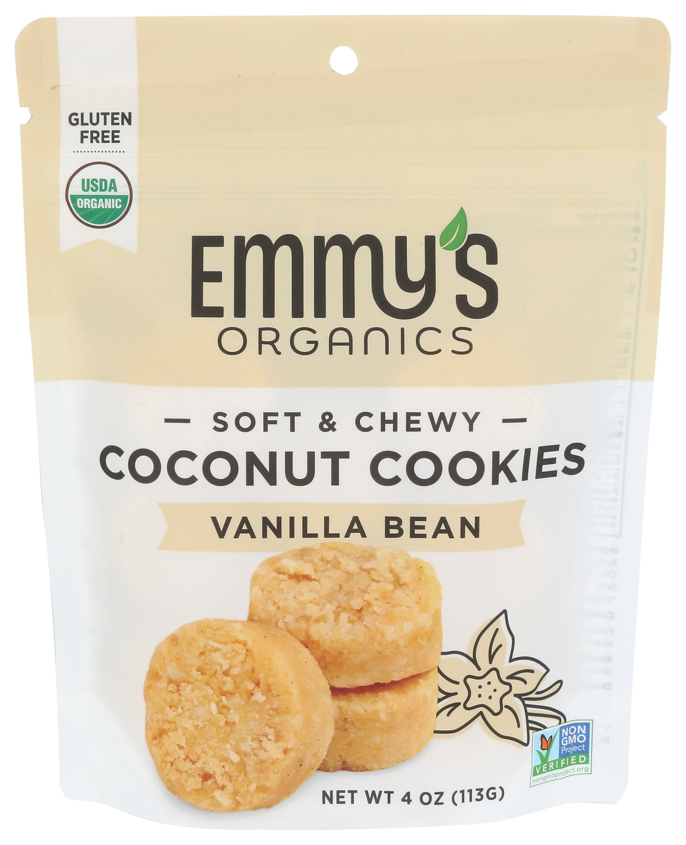 EMMYSORG COOKIE CCNUT VNILLA BEAN - Case of 6