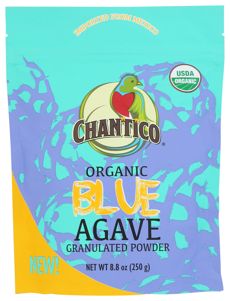 Chantico Blue Agave Granulated Powder- Case of 8 - 8.8 OZ