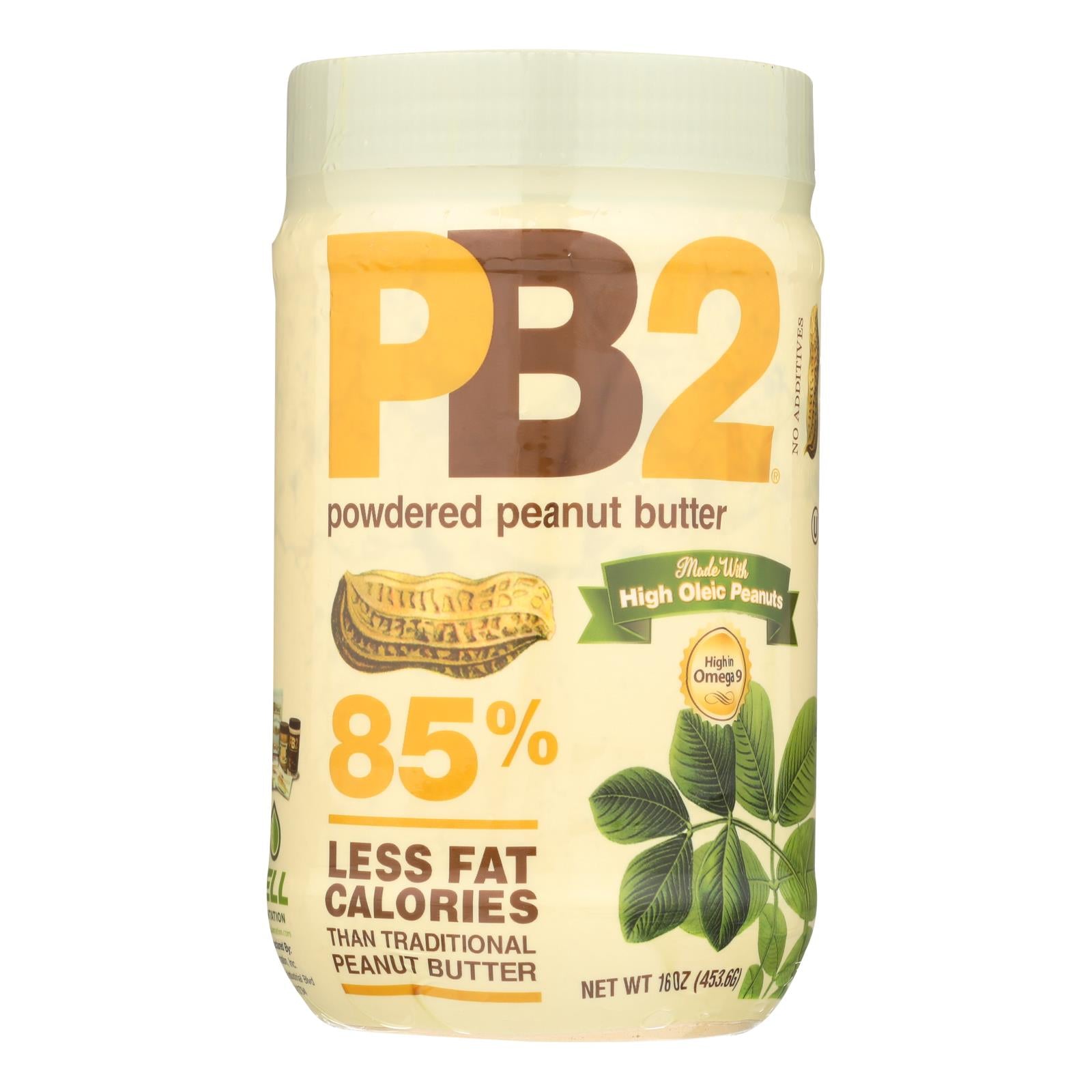 Pb2 Powdered Peanut Butter - Case Of 6 - 16 Oz