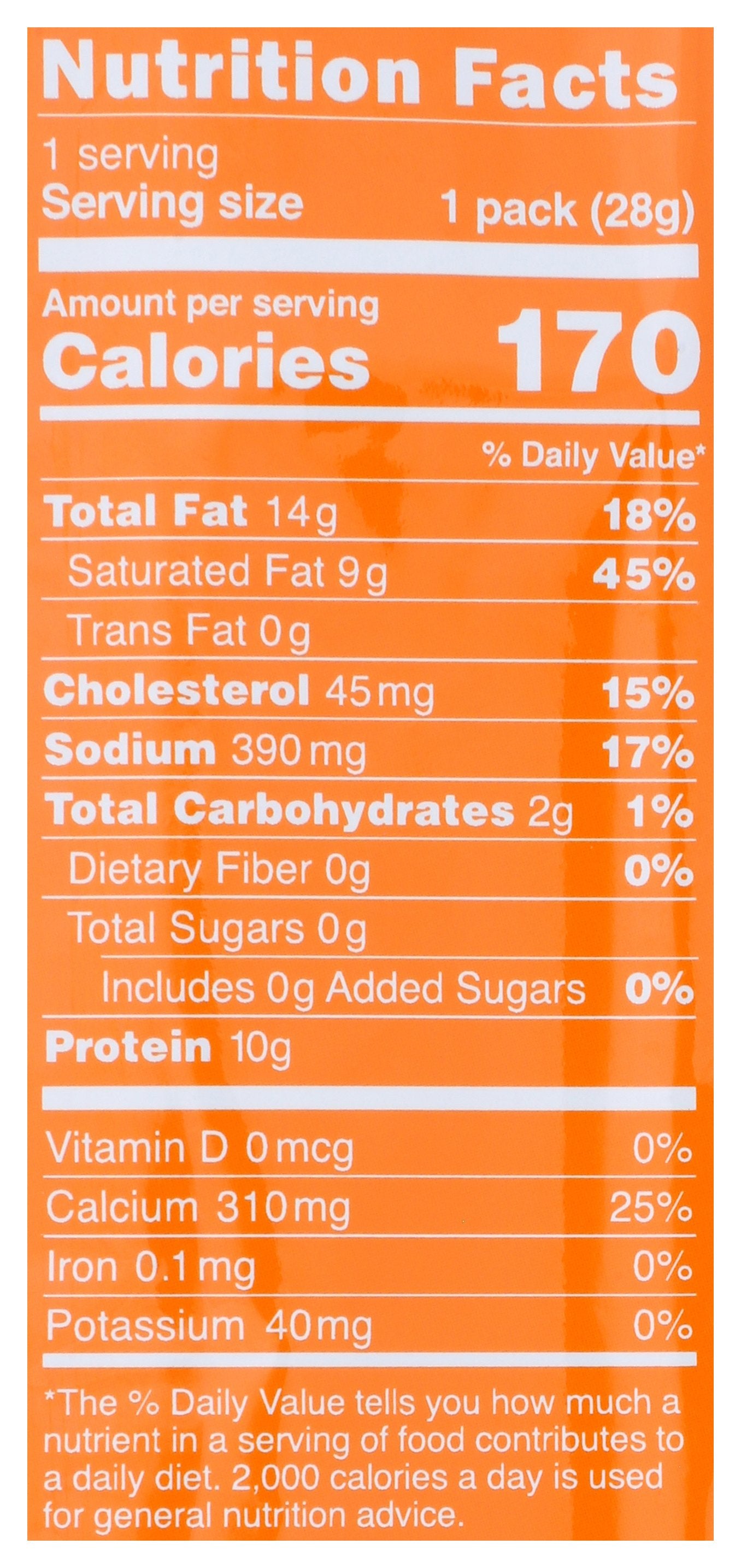 MOON CHEESE CHEESE SNACK CHEDDAR - Case of 12 [CHEESE SNACK - 1 OZ]