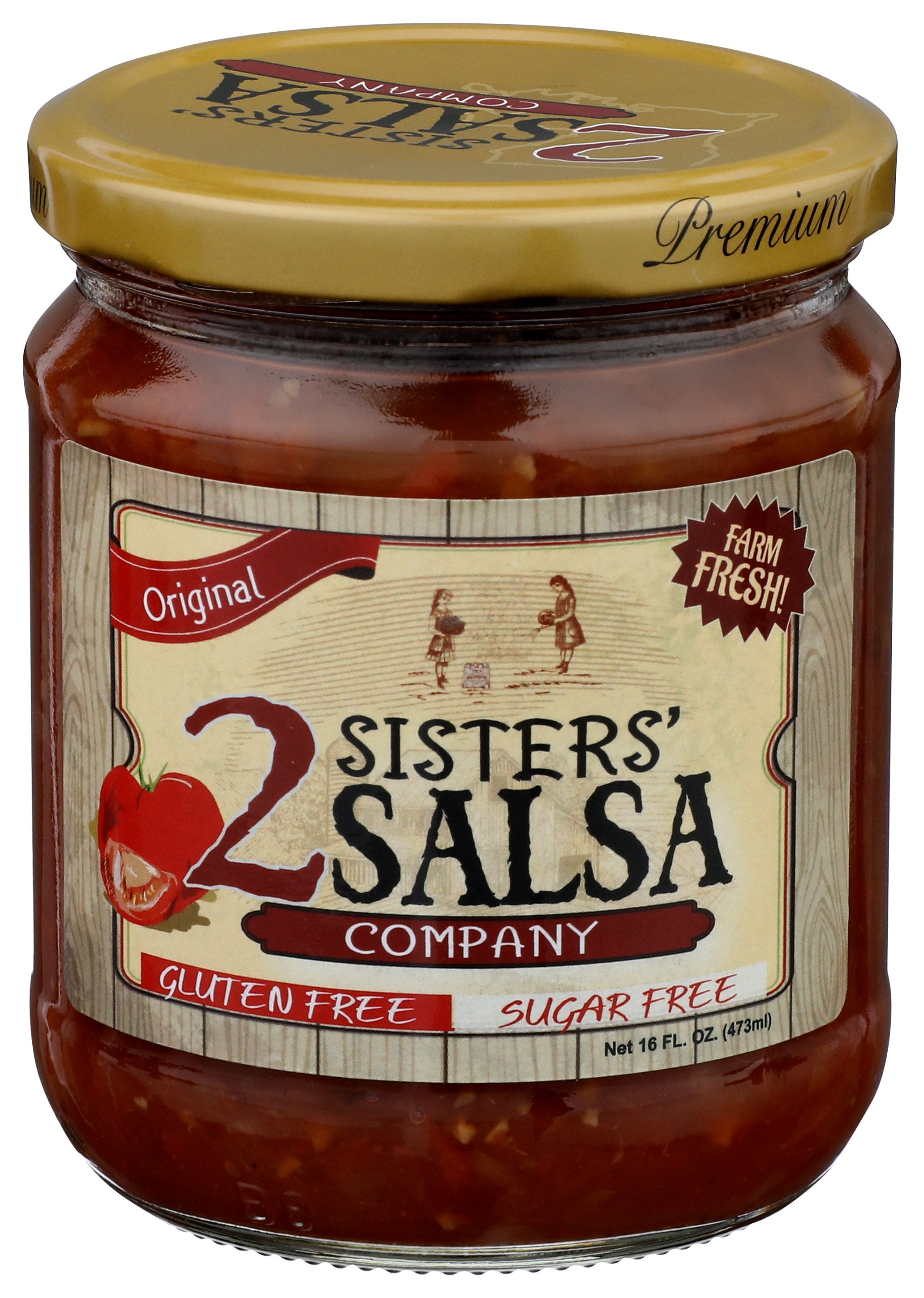 2 SISTERS SALSA ORIGINAL - Case of 6