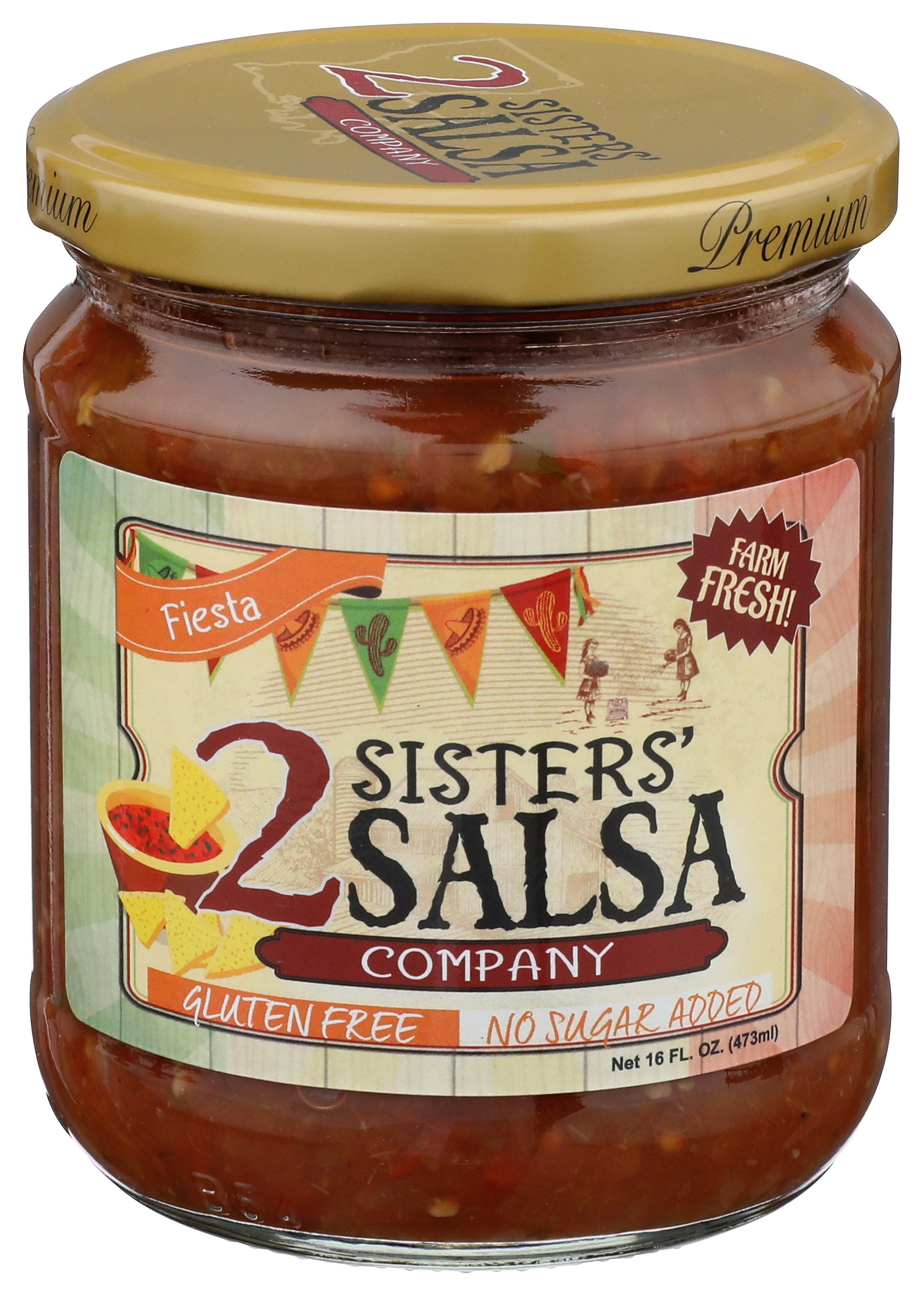 2 SISTERS SALSA FIESTA - Case of 6