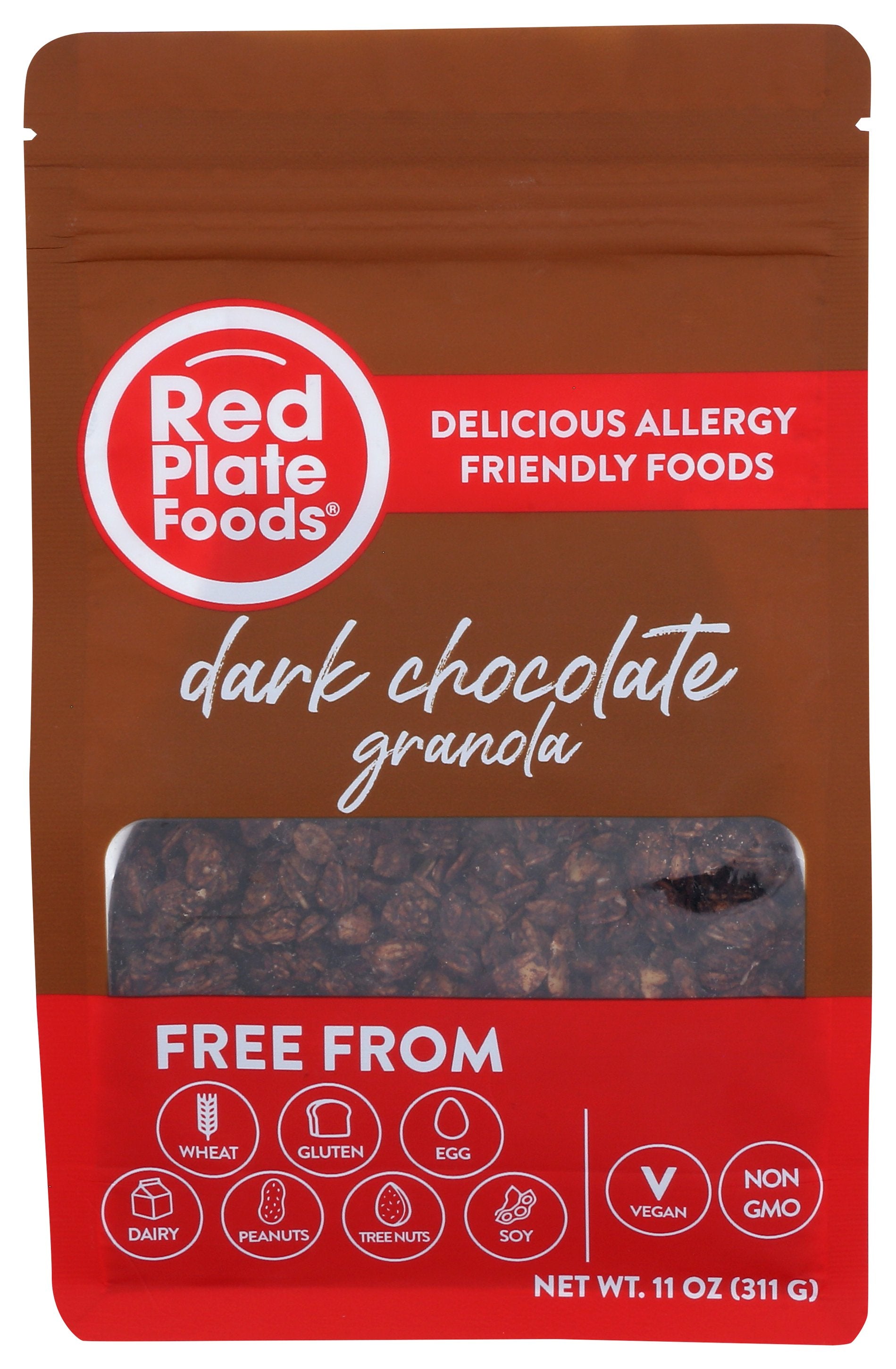 RED PLATE FOODS GRANOLA DK CHOC - Case of 6