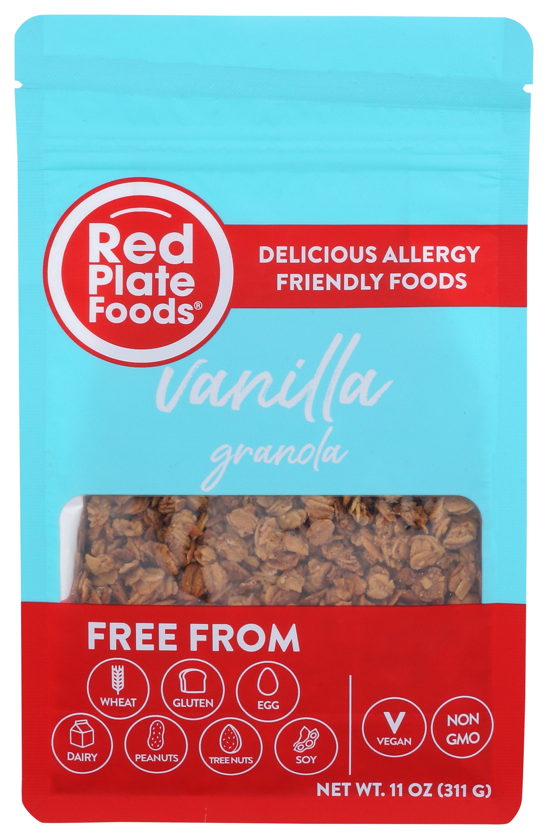 RED PLATE FOODS GRANOLA GOLDEN VANILLA - Case of 6