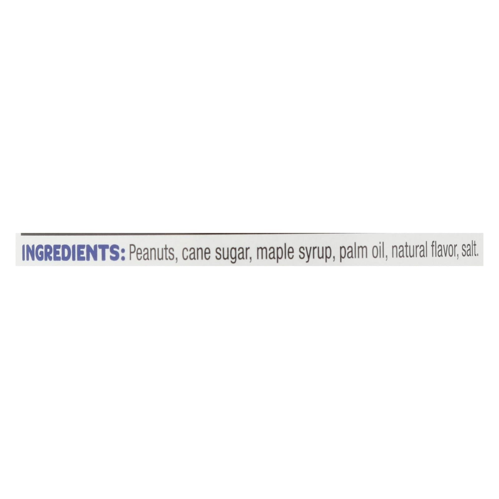 Peanut Butter And Co Peanut Butter - Mighty Maple - Case Of 6 - 16 Oz.