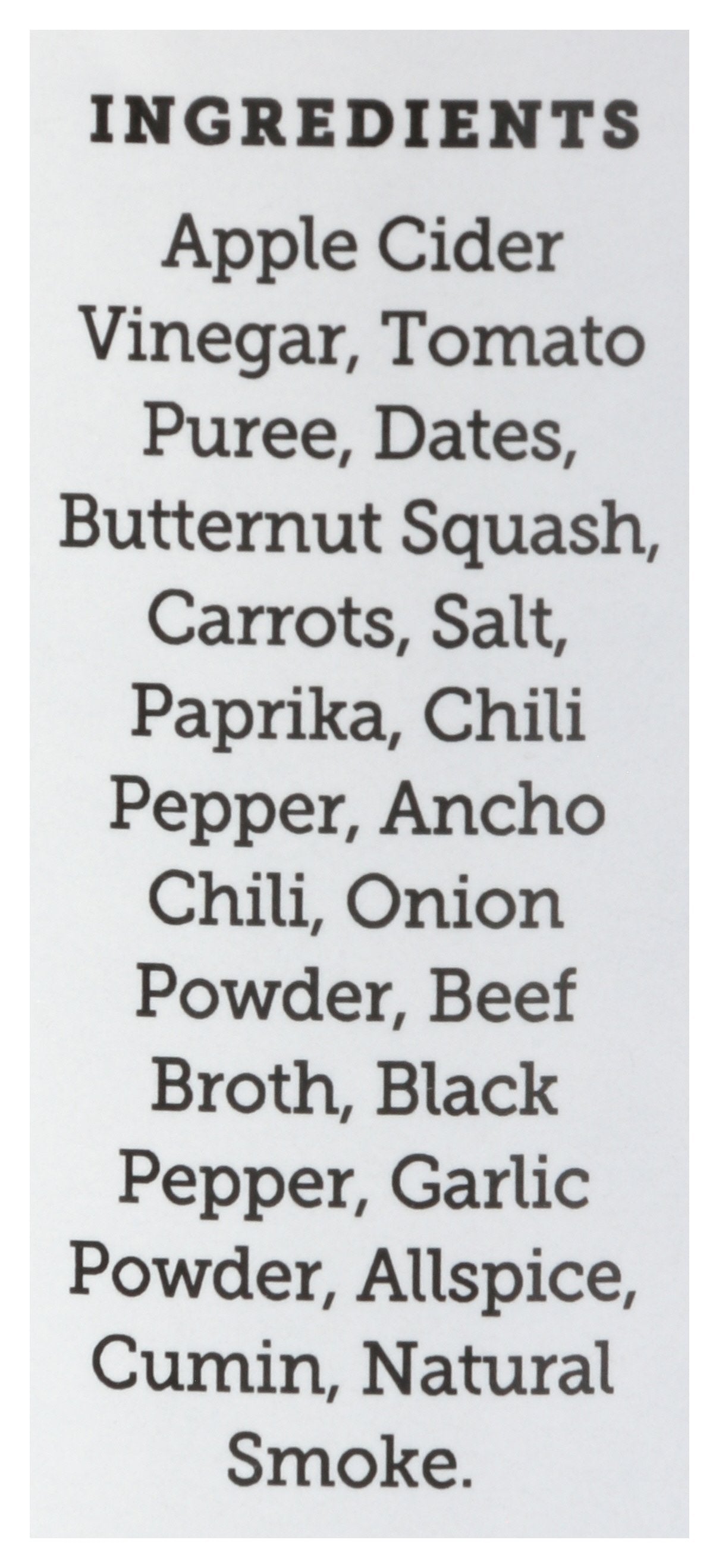 TRUE MADE FOODS SAUCE BBQ TEXAS NO SUGAR - Case of 6