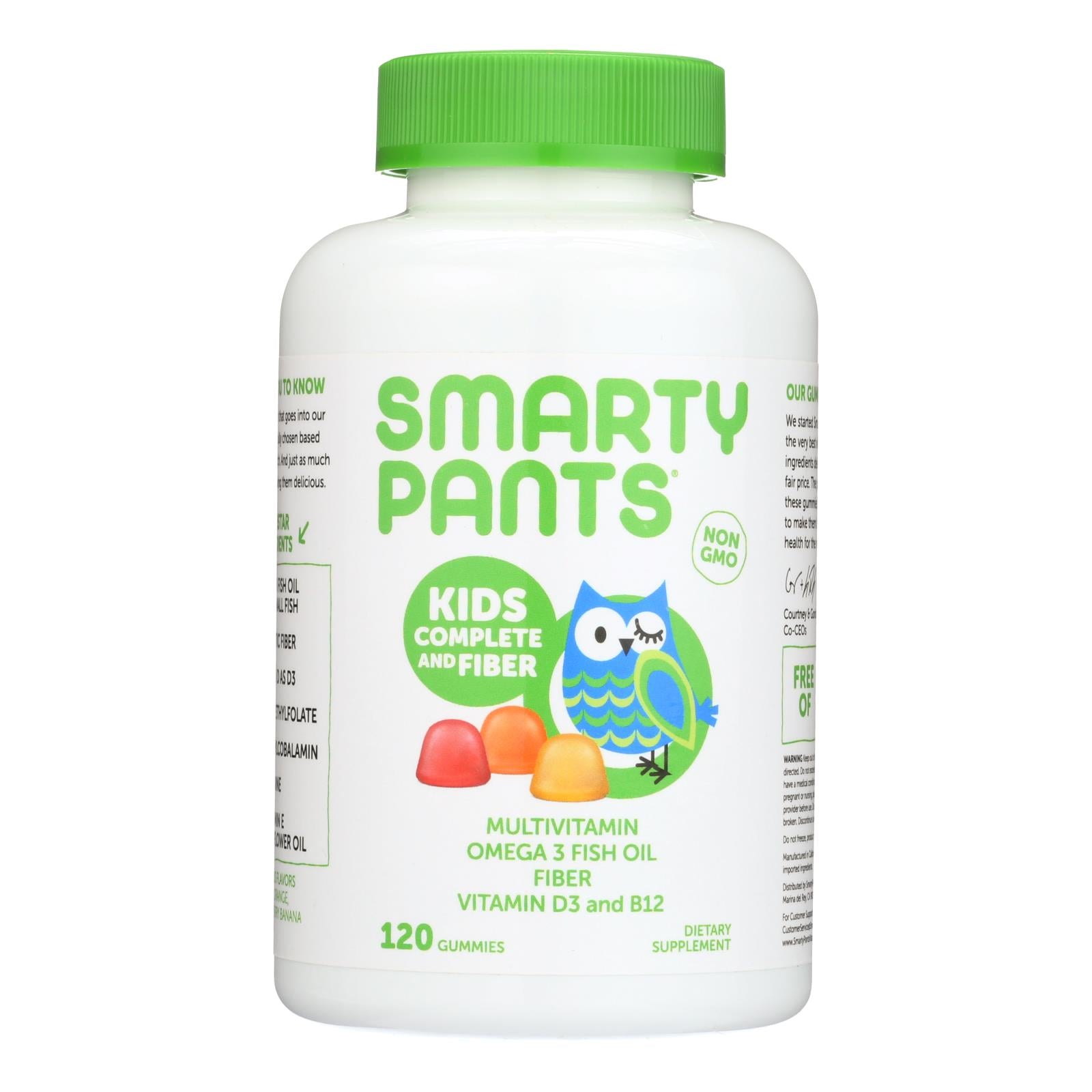 Smartypants Multivitamin - Kids Complete And Fiber Gummy - 120 Count