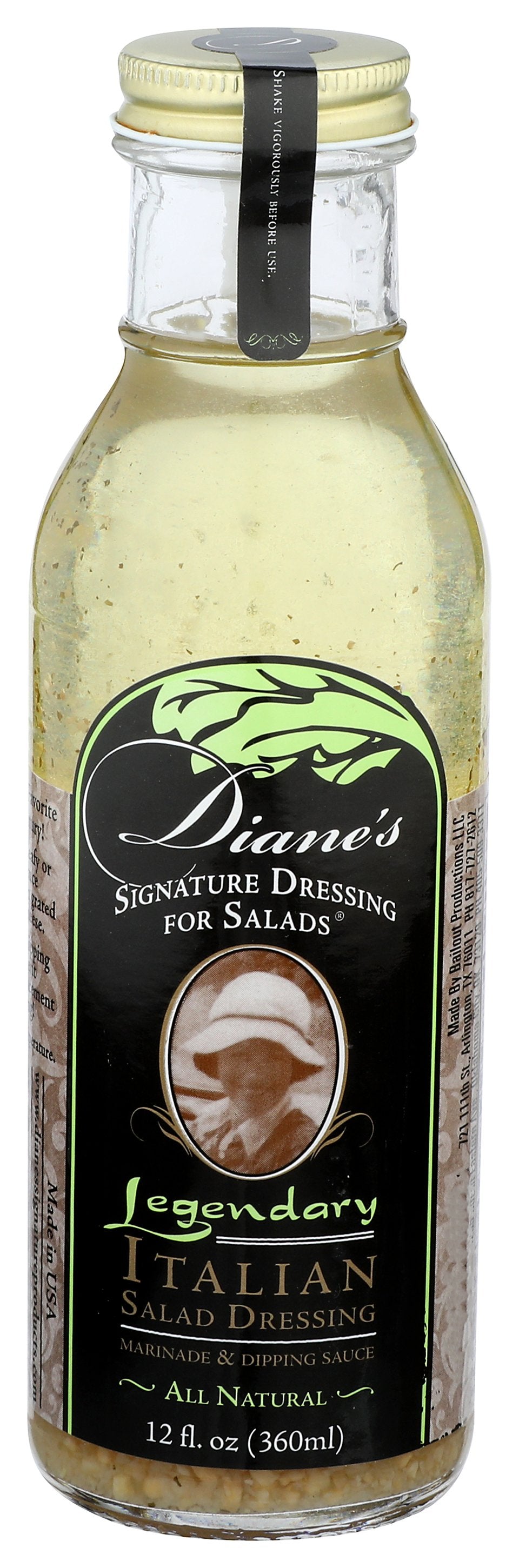 DIANES SIGNATURE DRESSING DRESSING ITALIAN RN - Case of 12