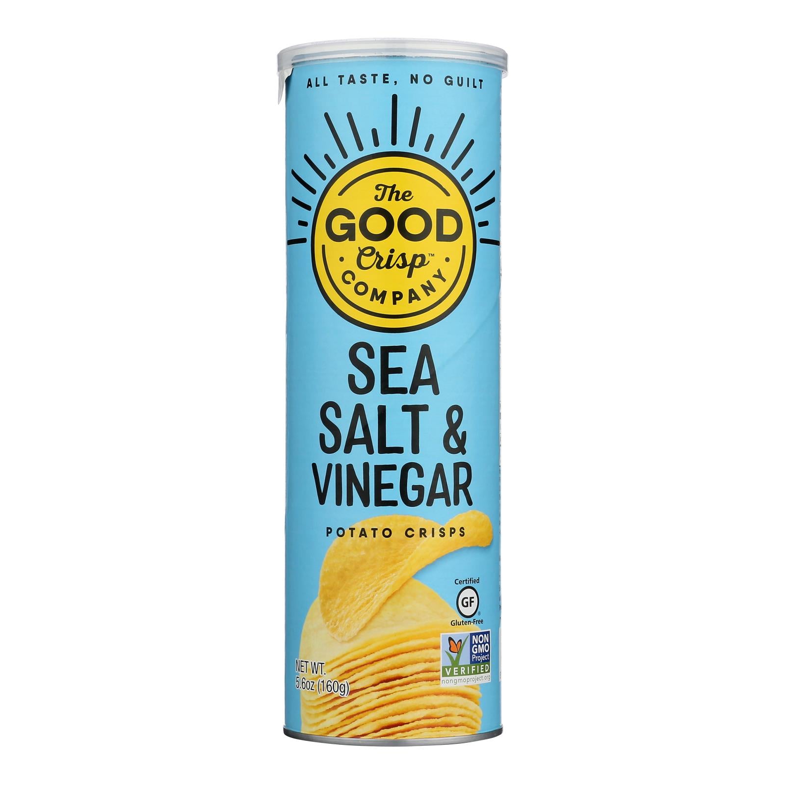 The Good Crisp Company - Potato Crisp Ssalt/vingr - Case Of 8-5.6 Oz