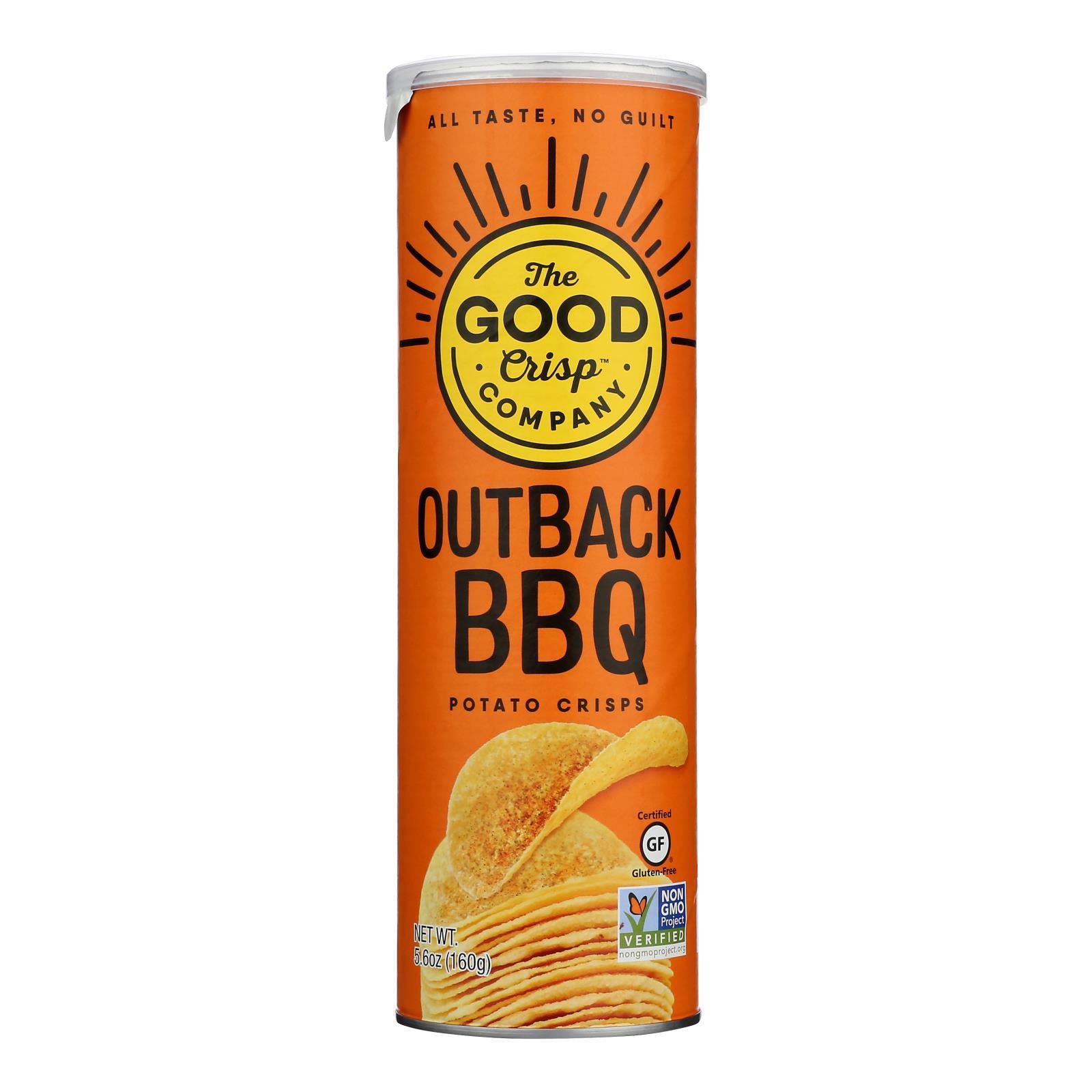 The Good Crisp Company - Potato Crisp Outback Bbq - Case of 8-5.6 OZ