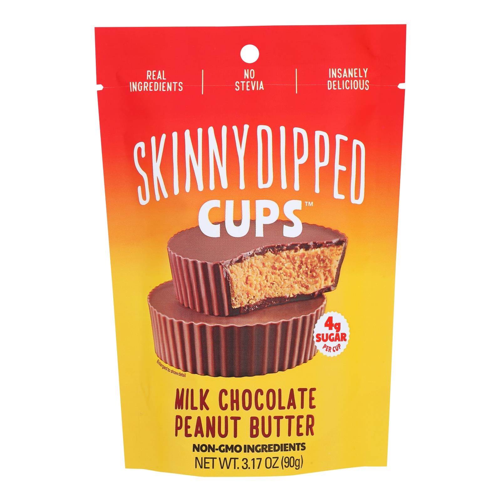 Skinnydipped - Peanut Butter Cup Milk Chocolate - Case of 10-3.17 OZ