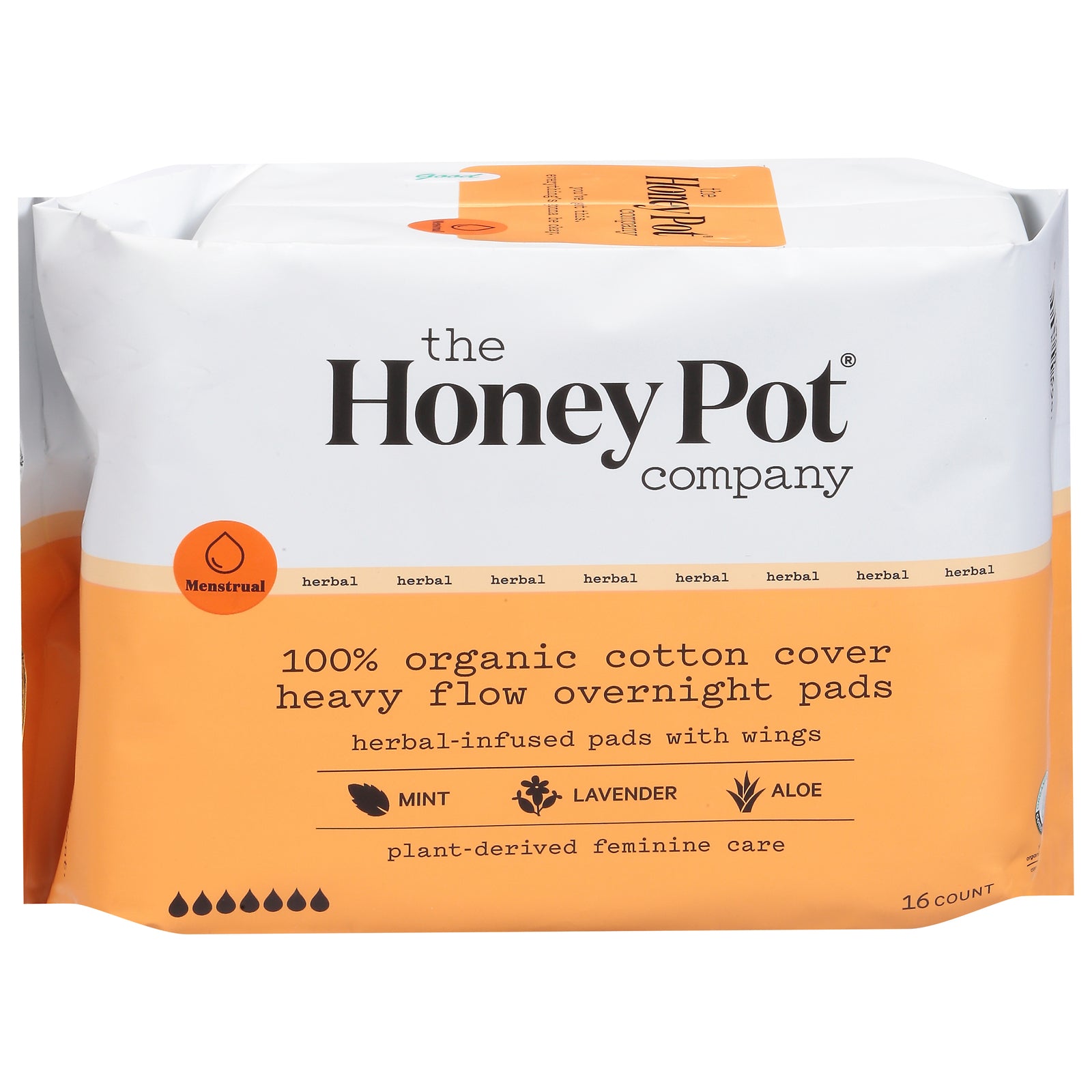 The Honey Pot - Night Hvy Flow Cotton - EA of 1-16 CT