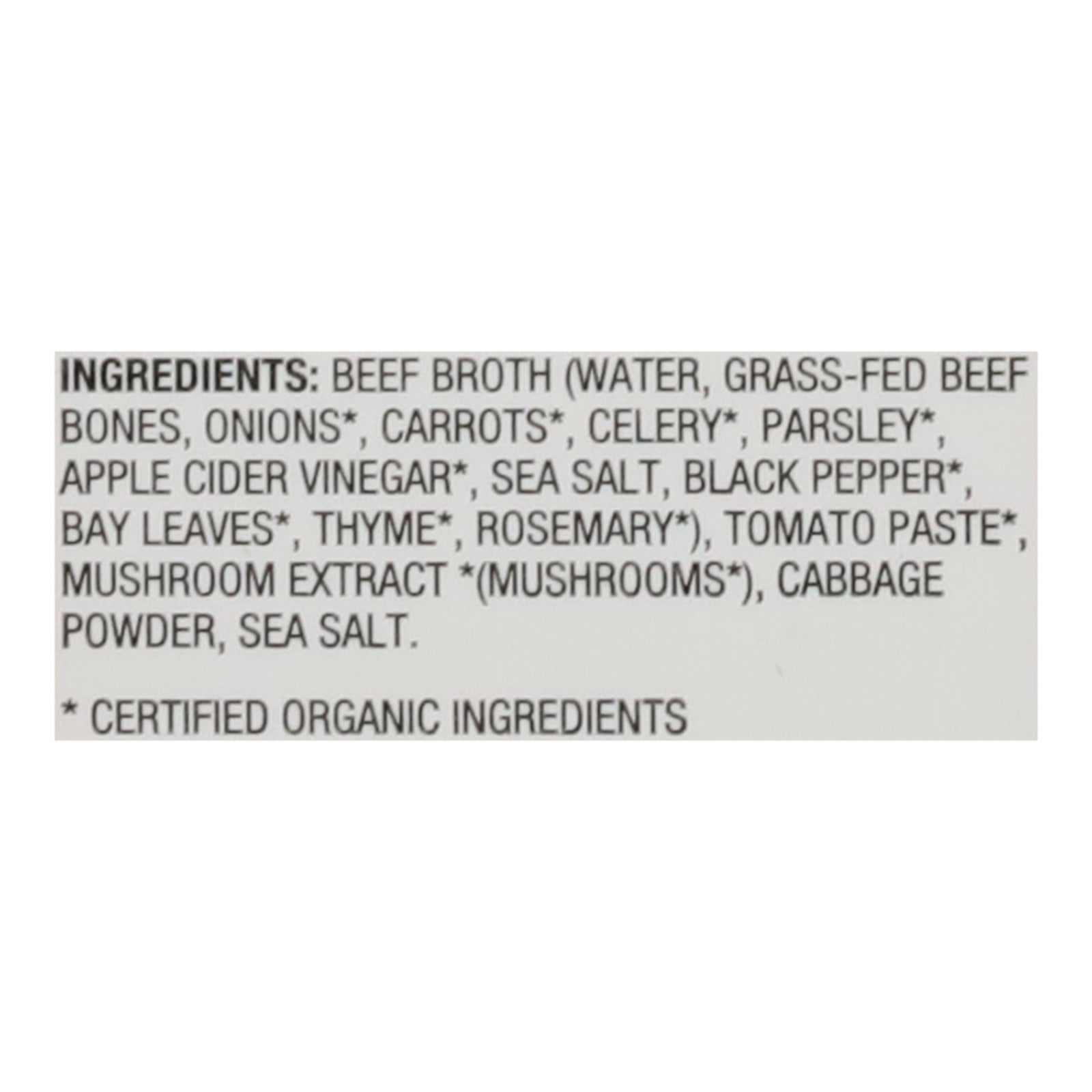 Kettle And Fire - Broth Beef Low Sodium - CS of 8-32 OZ