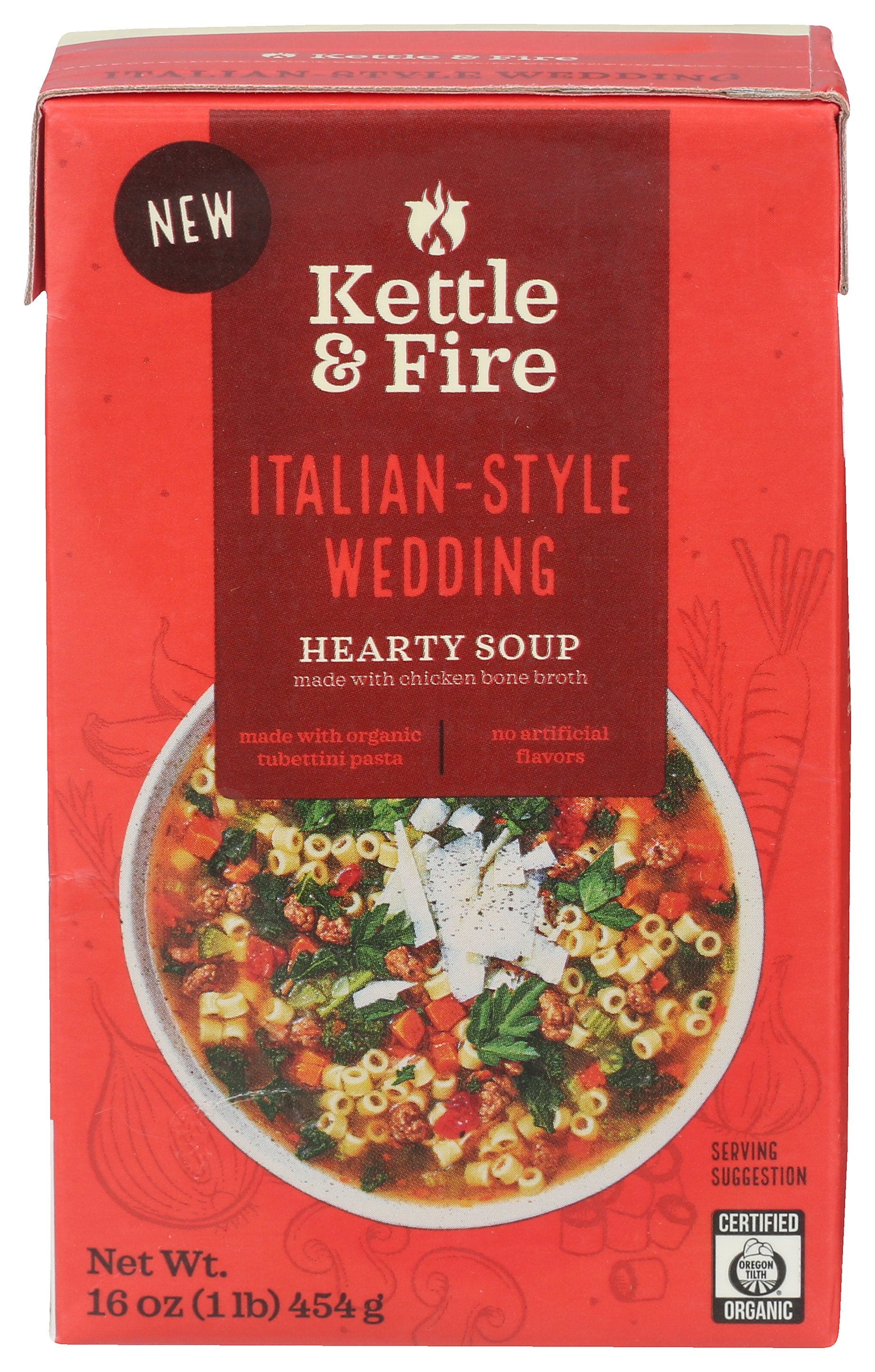 KETTLE AND FIRE SOUP ITALIAN STYLE WDDNG - Case of 6