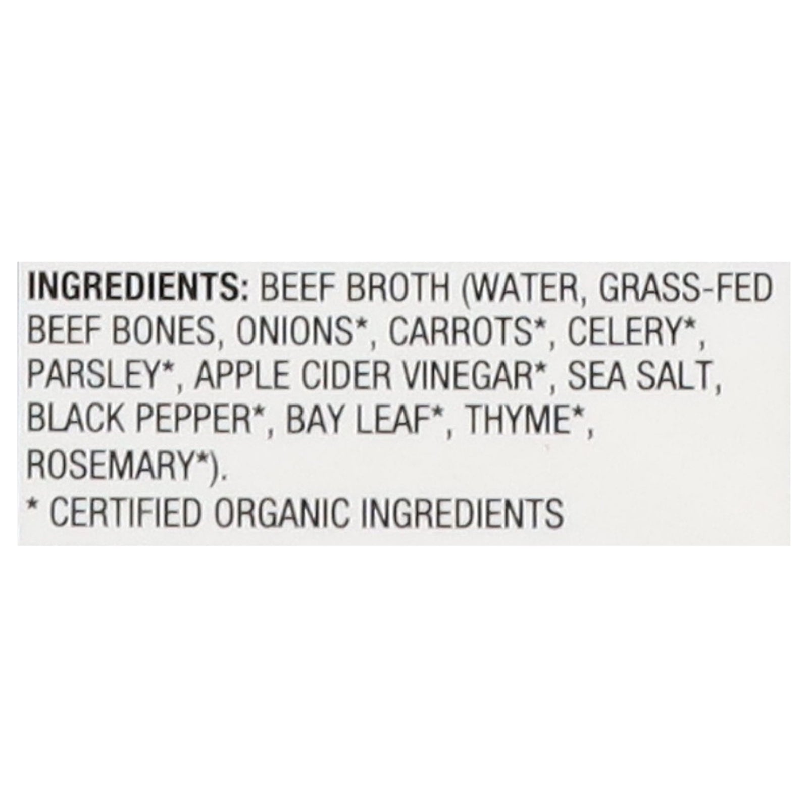 Kettle And Fire - Bone Broth Ls Clssc Beef - CS of 6-16.9 OZ