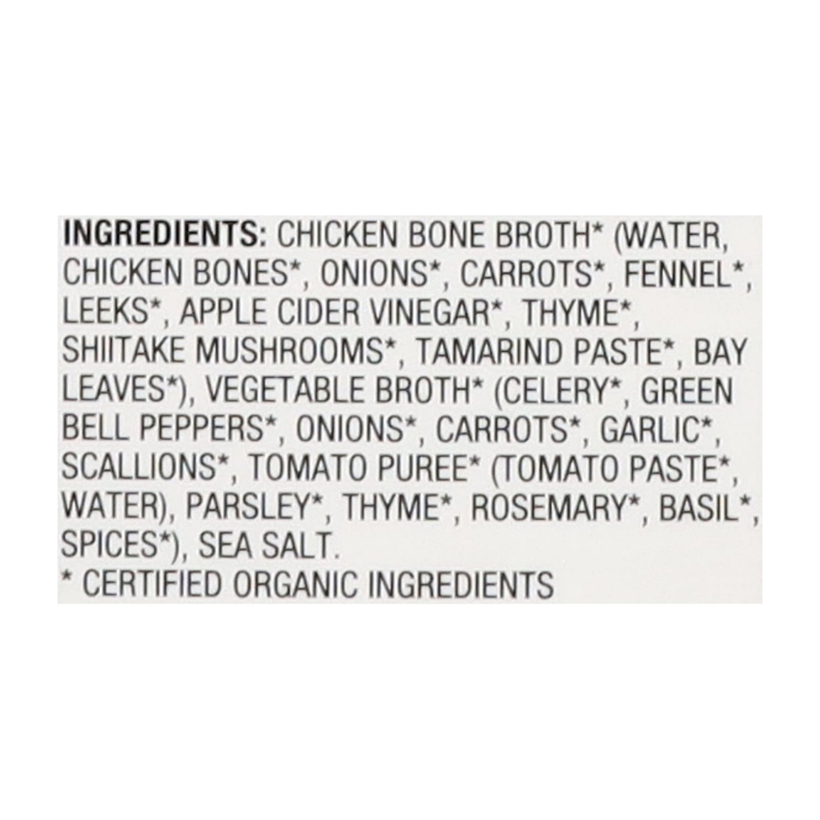Kettle And Fire - Bone Broth Og2 Ls Chick - CS of 6-16.9 OZ