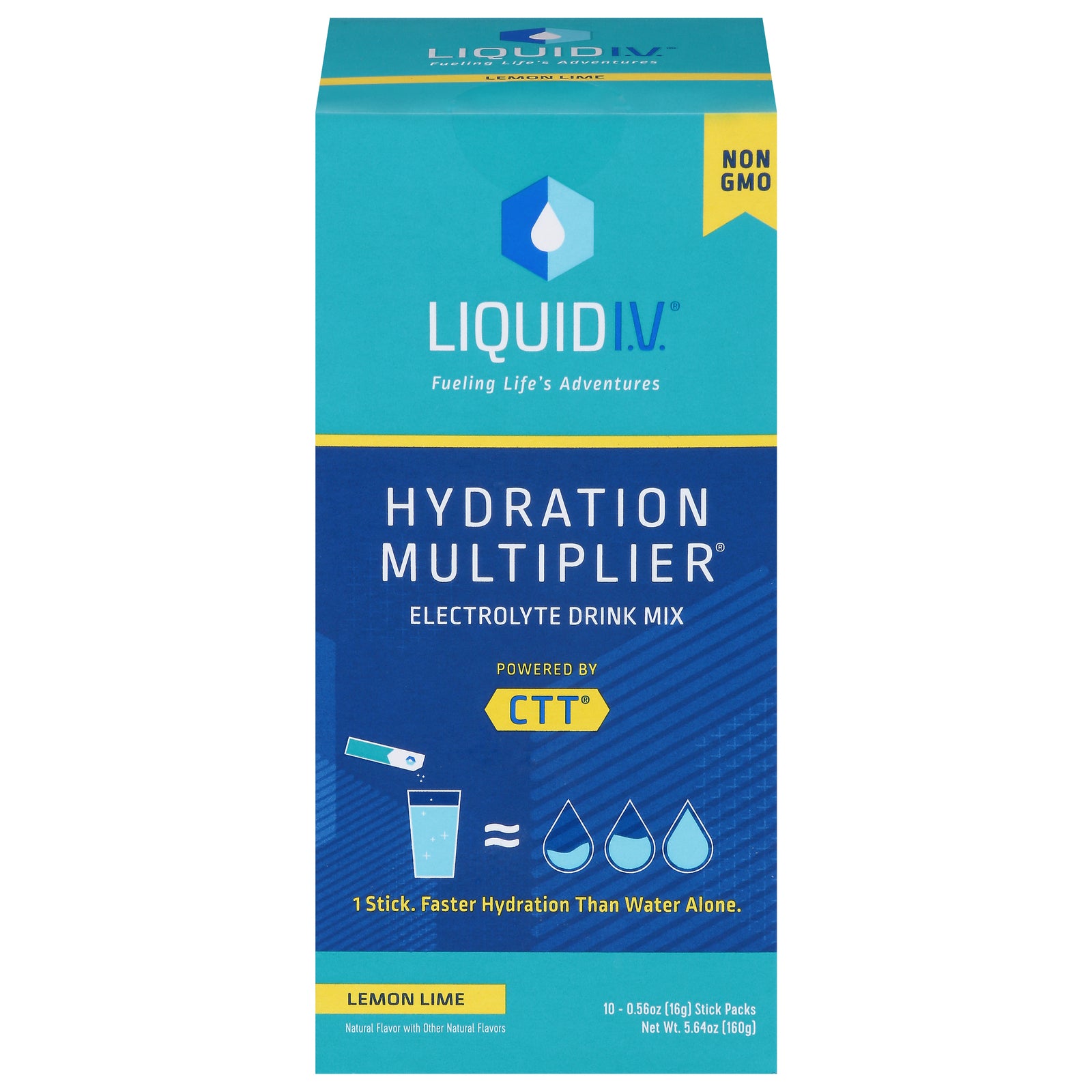 Liquid I.v. - Drink Mx Lemon Lime 10ct - 1 Each-5.65 Oz