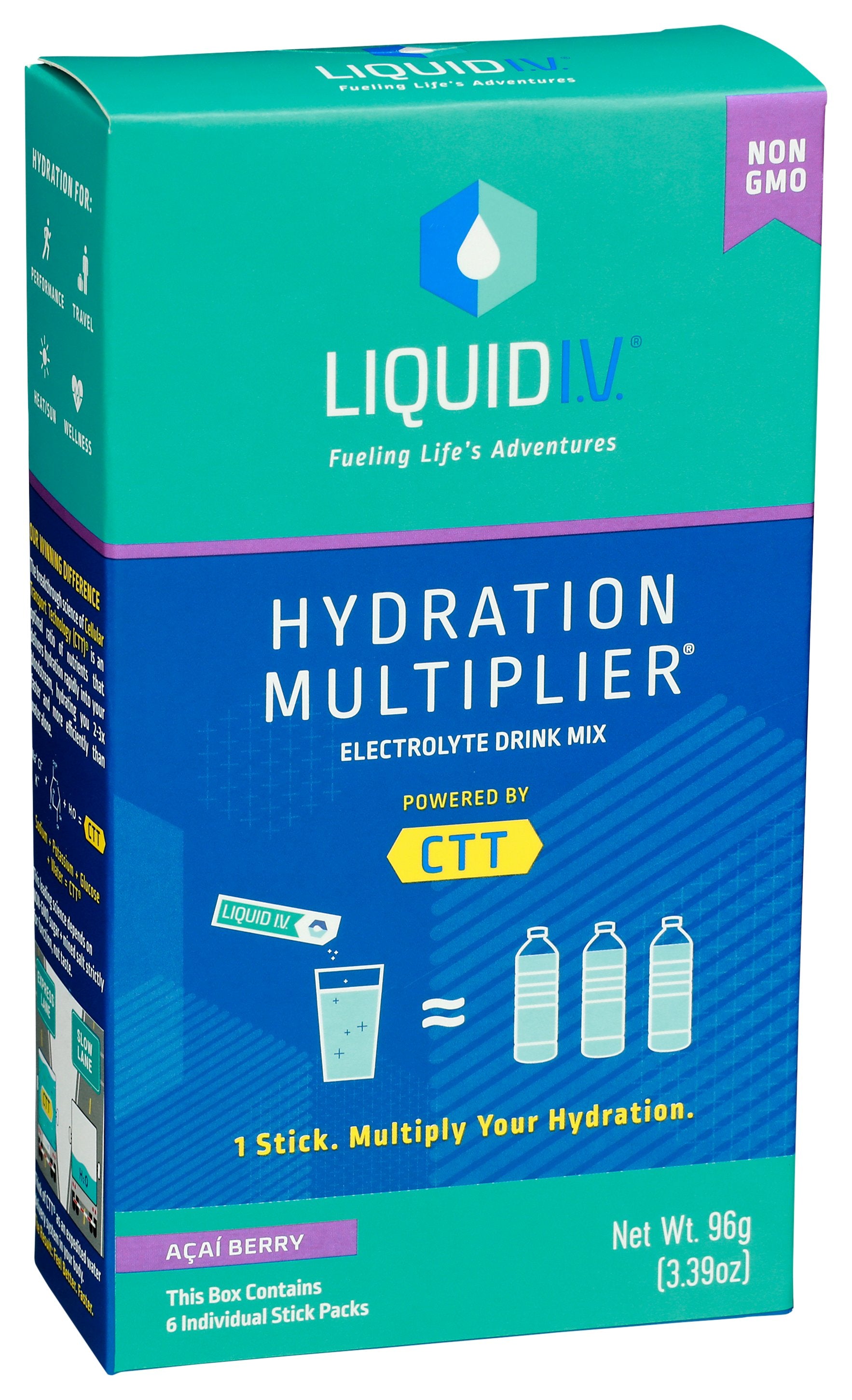 LIQUID IV HYDRATION ACAIBRRY 6CT BX