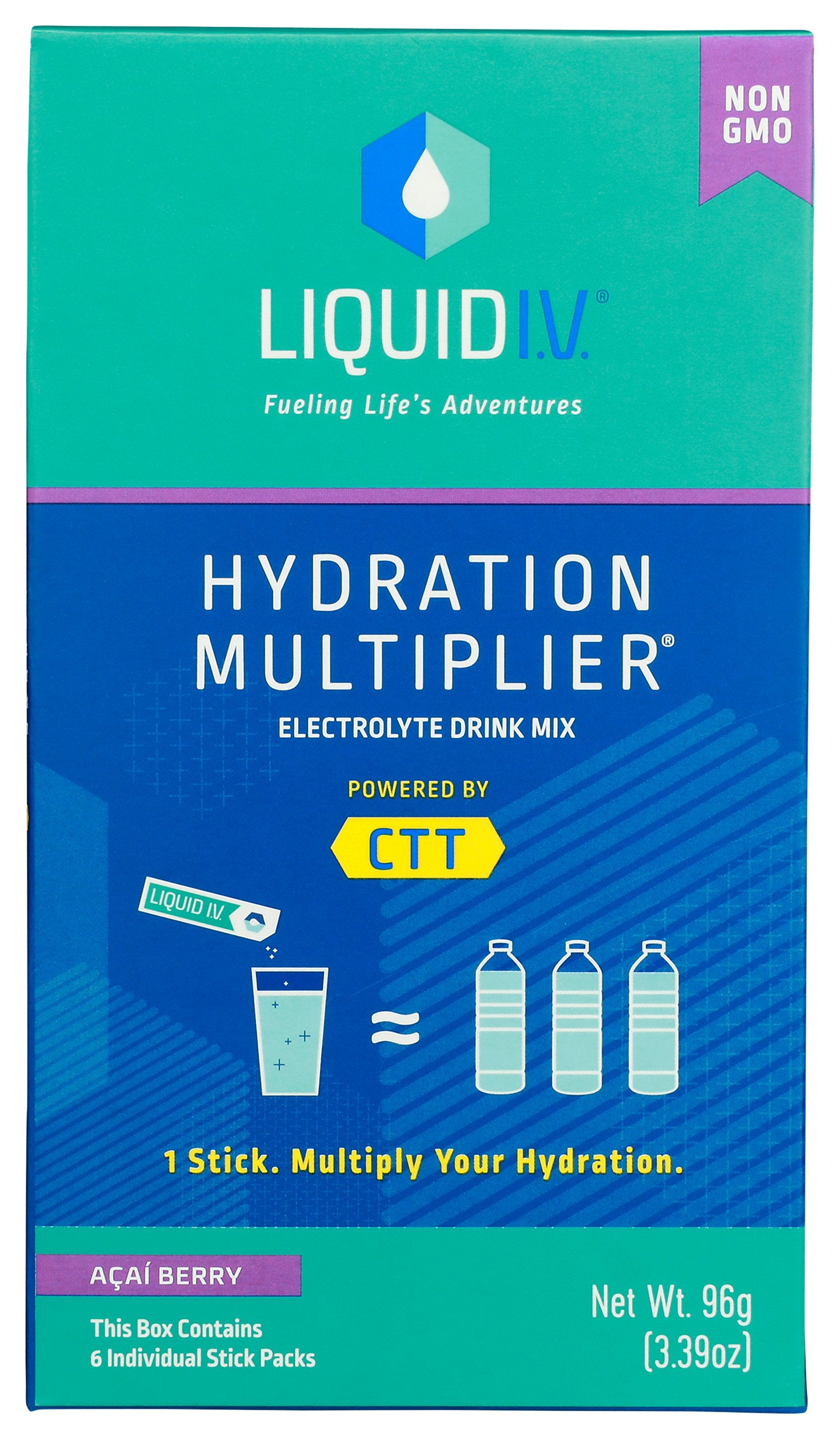 LIQUID IV HYDRATION ACAIBRRY 6CT BX