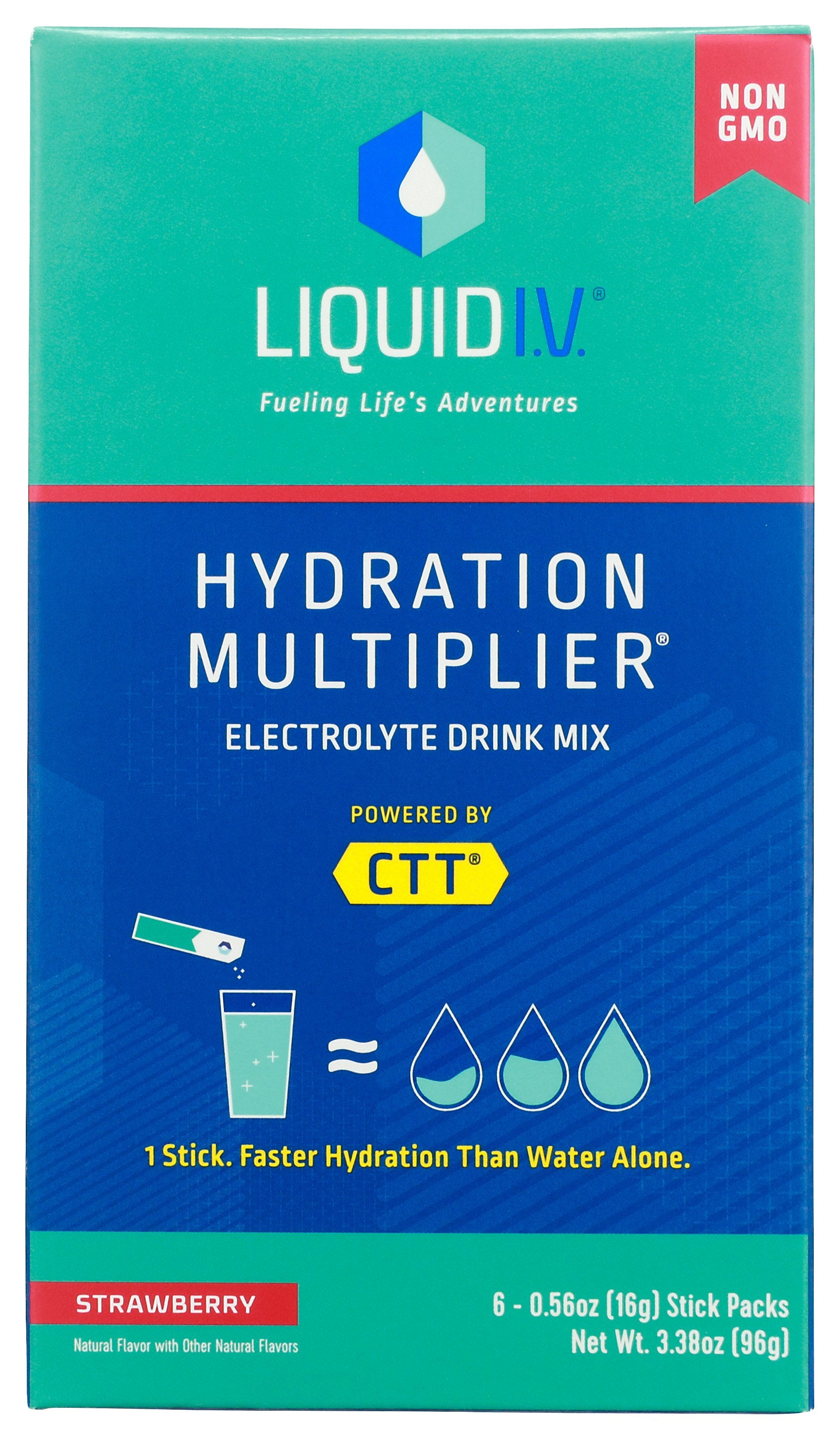 LIQUID IV HYDRATION STRWBRY 6CT BX