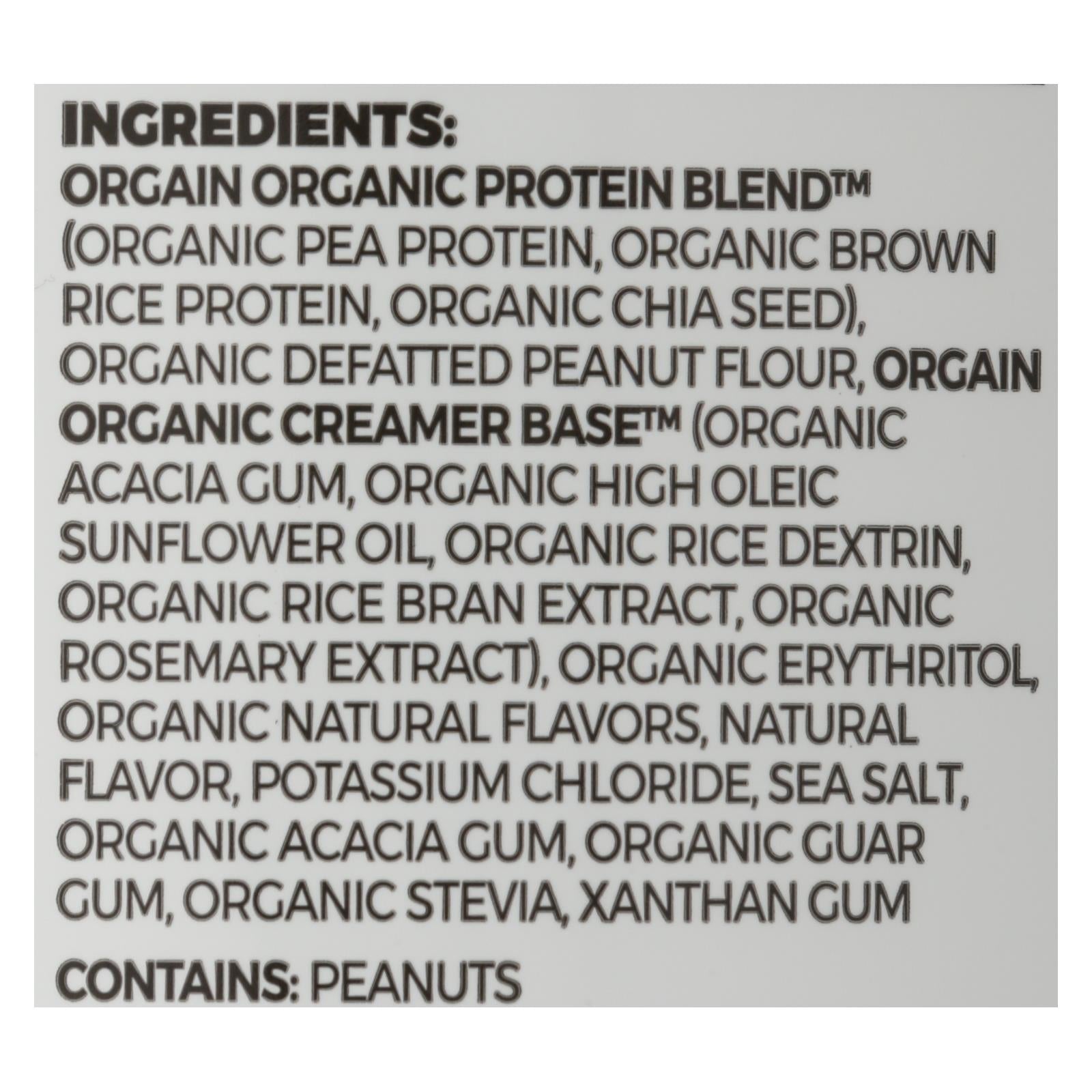 Orgain Organic Plant  Based Protein Powder  - 1 Each - 2.03 Lb