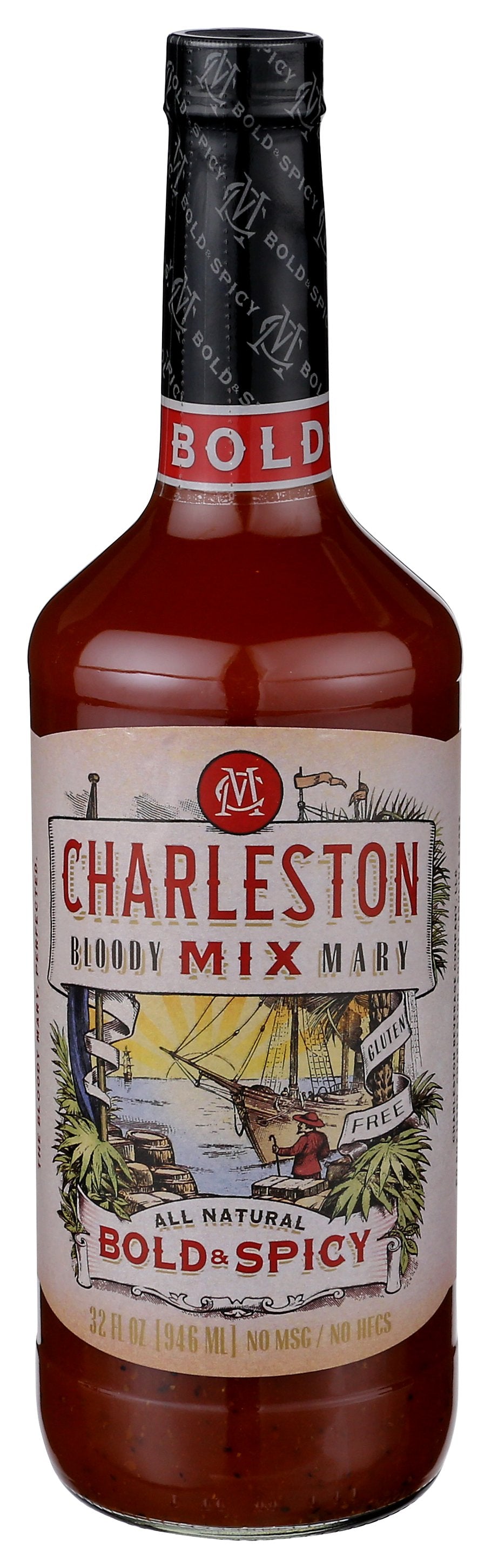 CHARLESTON MIX MIXER BLOODY MARY SPICY - Case of 6