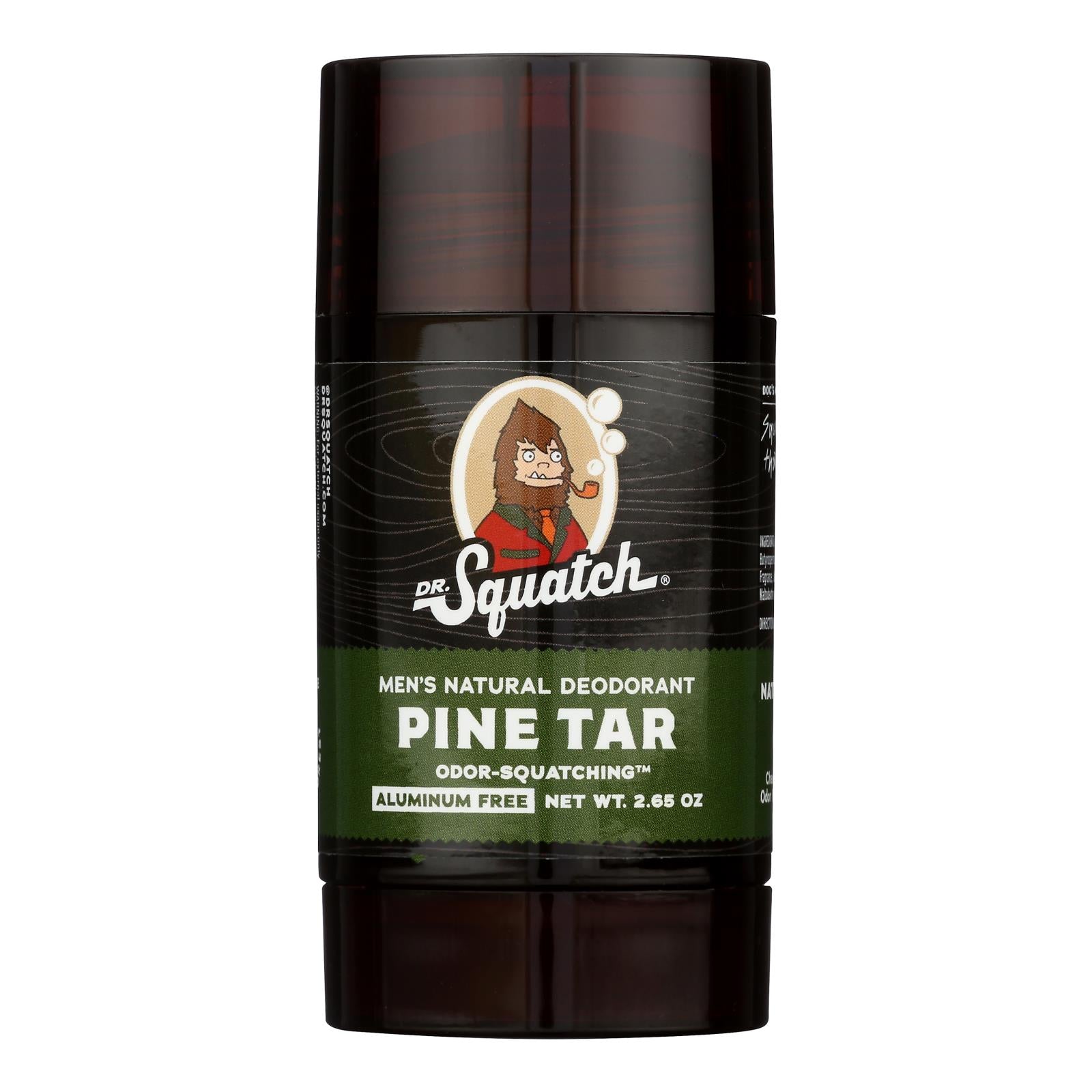 Doctor Squatch - Deodorant Men's Pine Tar - 1 Each-2.65 Ounces