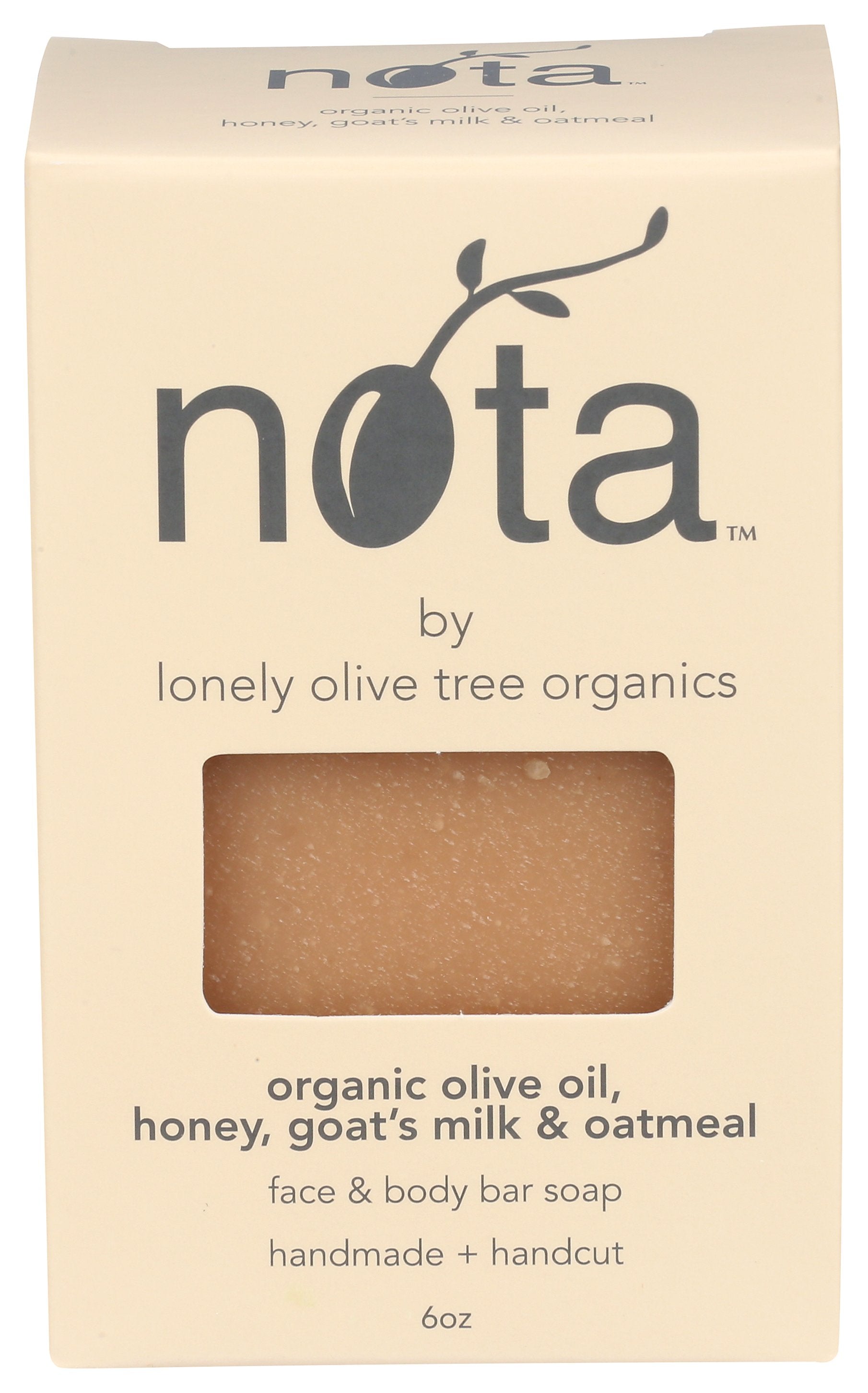 NOTA OLIVE OIL SKINCARE SOAP BR GOAT MLK OATM