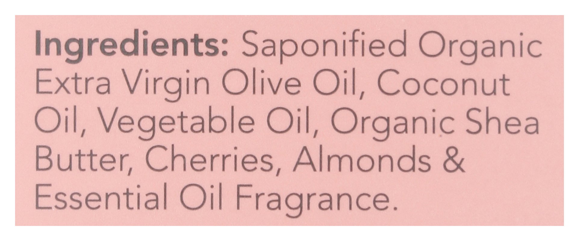 NOTA OLIVE OIL SKINCARE SOAP BR OLV OIL CHRY