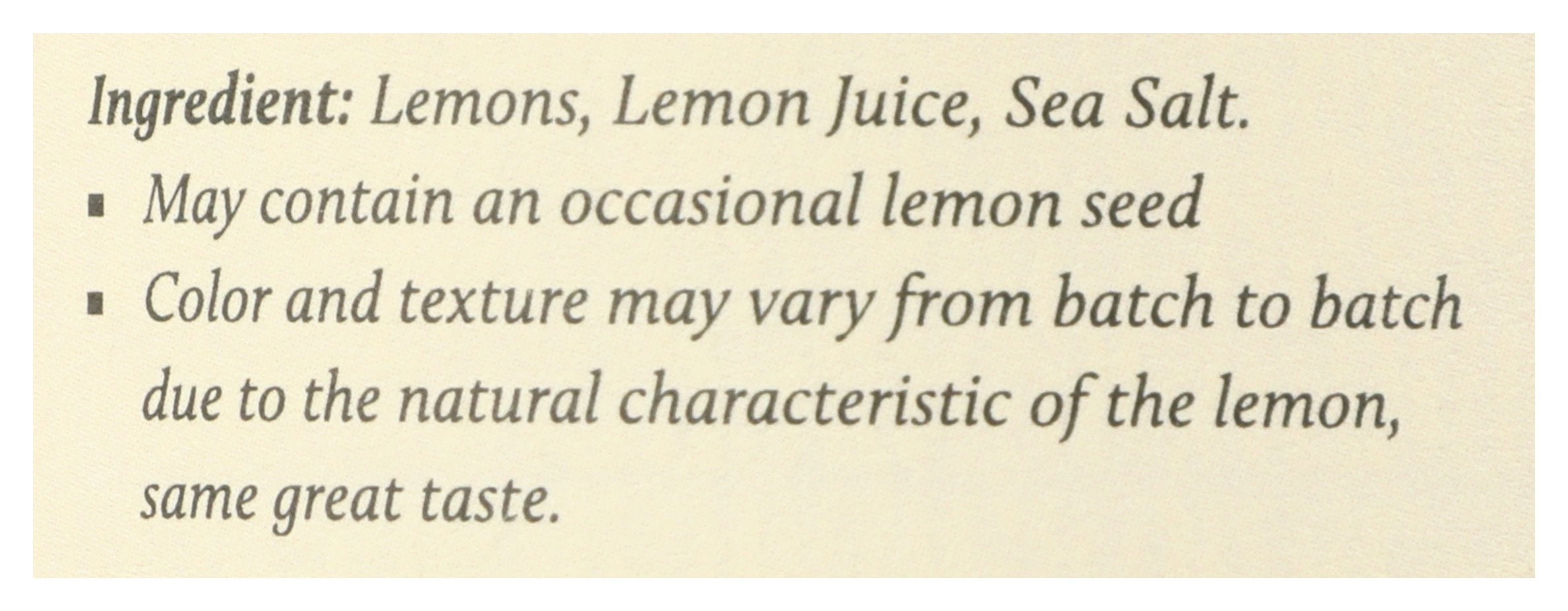 NEW YORK SHUK PASTE LEMON PRESERVED - Case of 6