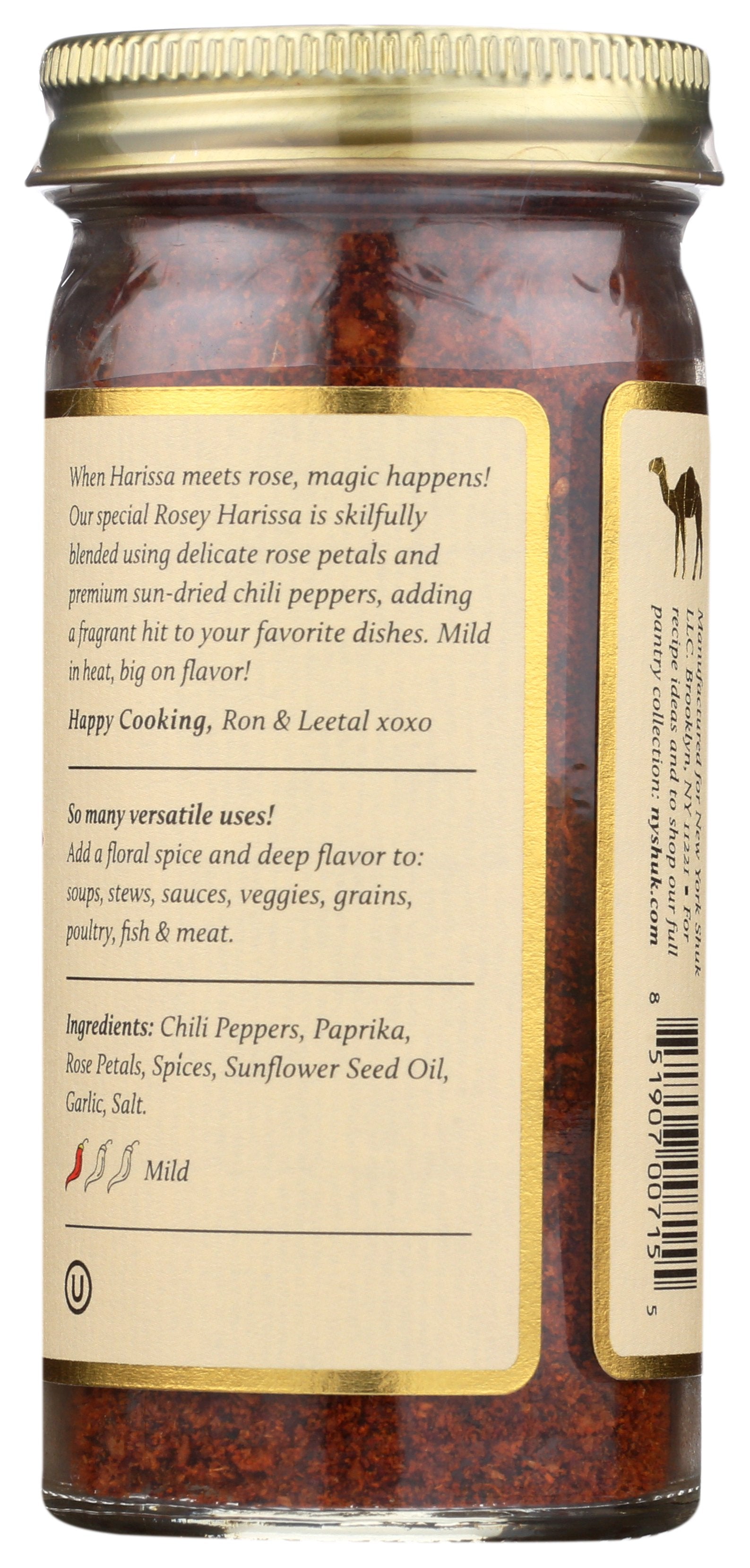 NEW YORK SHUK SPICE HARISSA ROSEY - Case of 12