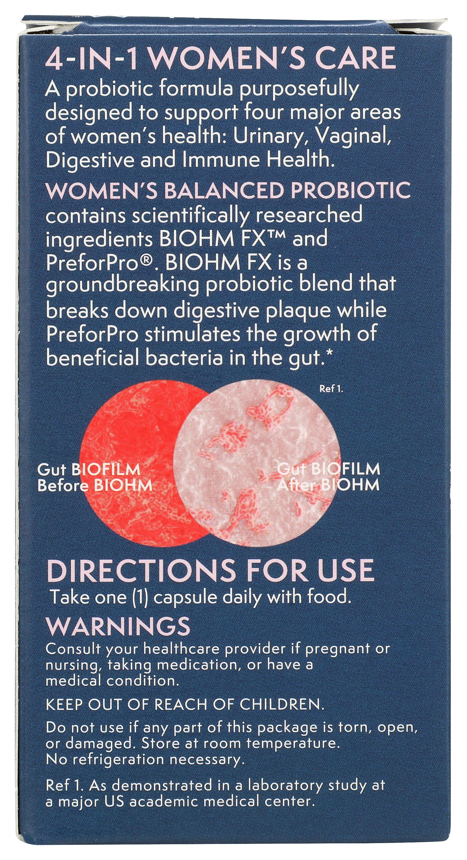 BIOHM WOMENS PROBIOTIC 3OB