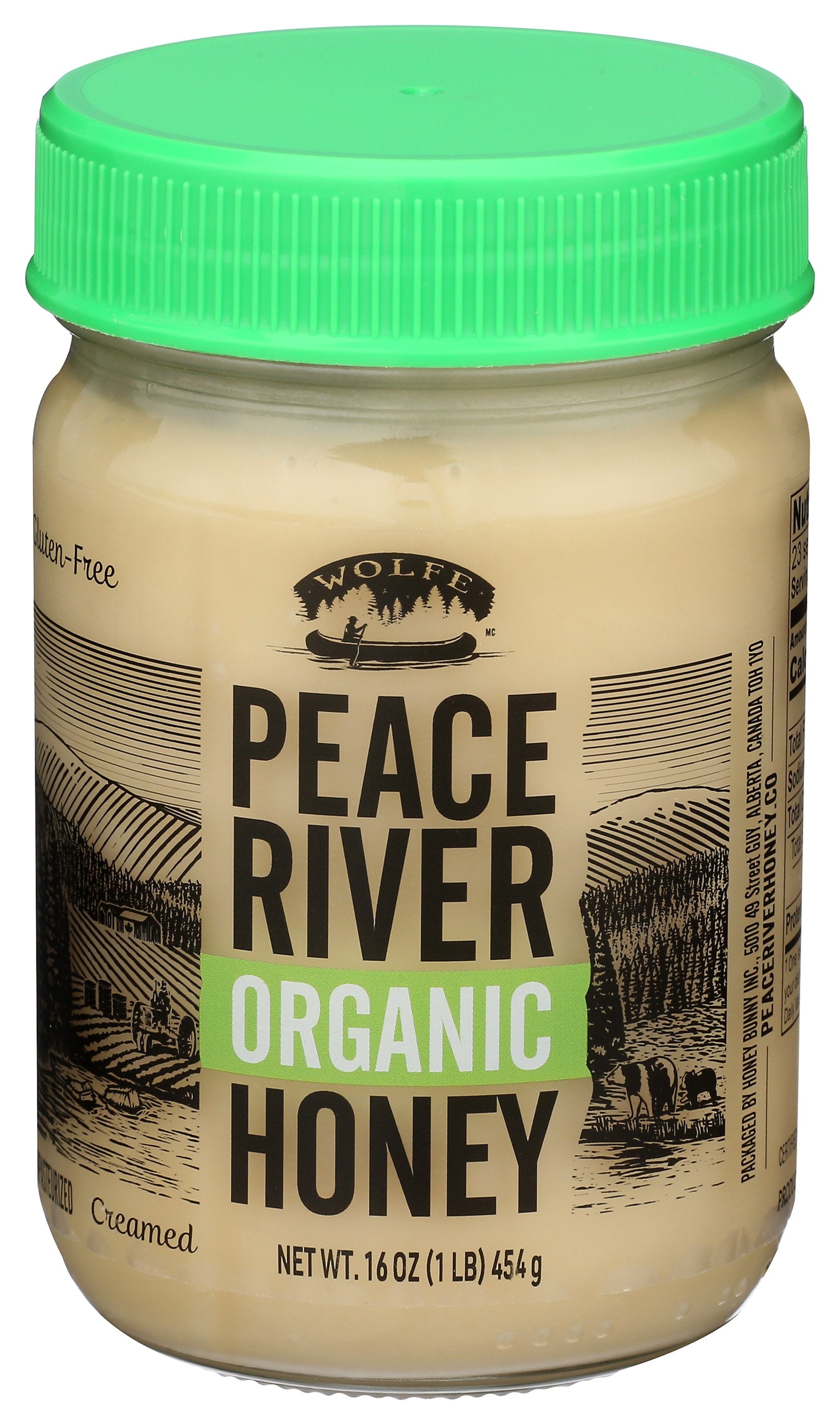 PEACE RIVER HONEY HONEY CREAMED ORGANIC - Case of 6