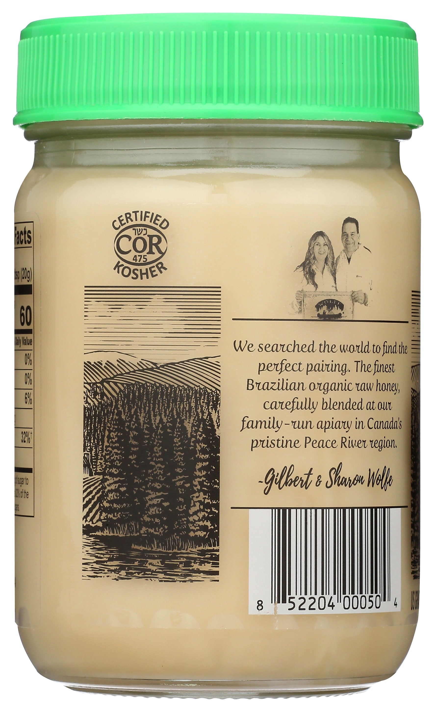 PEACE RIVER HONEY HONEY CREAMED ORGANIC - Case of 6
