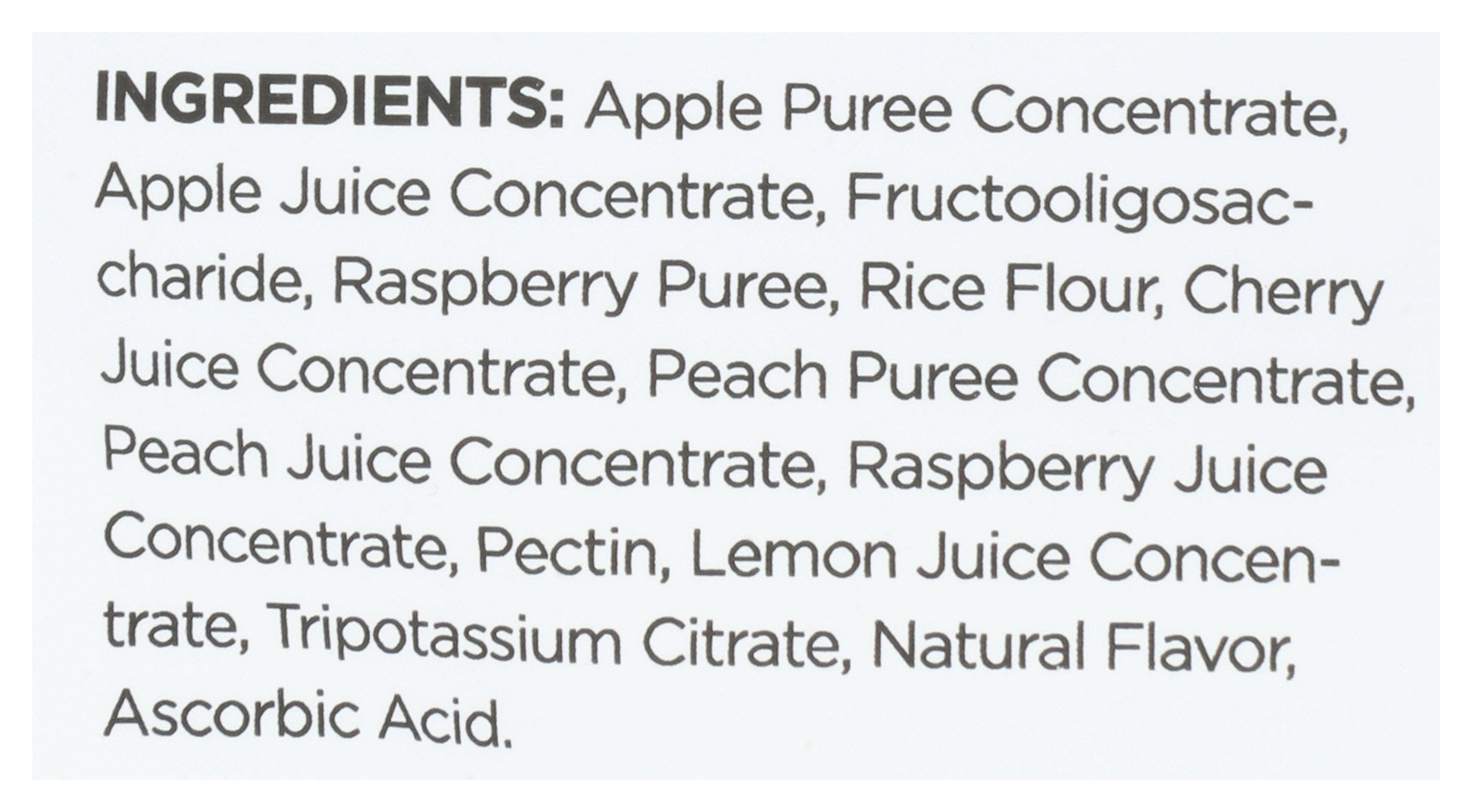SIMPLYGUM BITES FRUIT PEACH RSPBRY - Case of 6