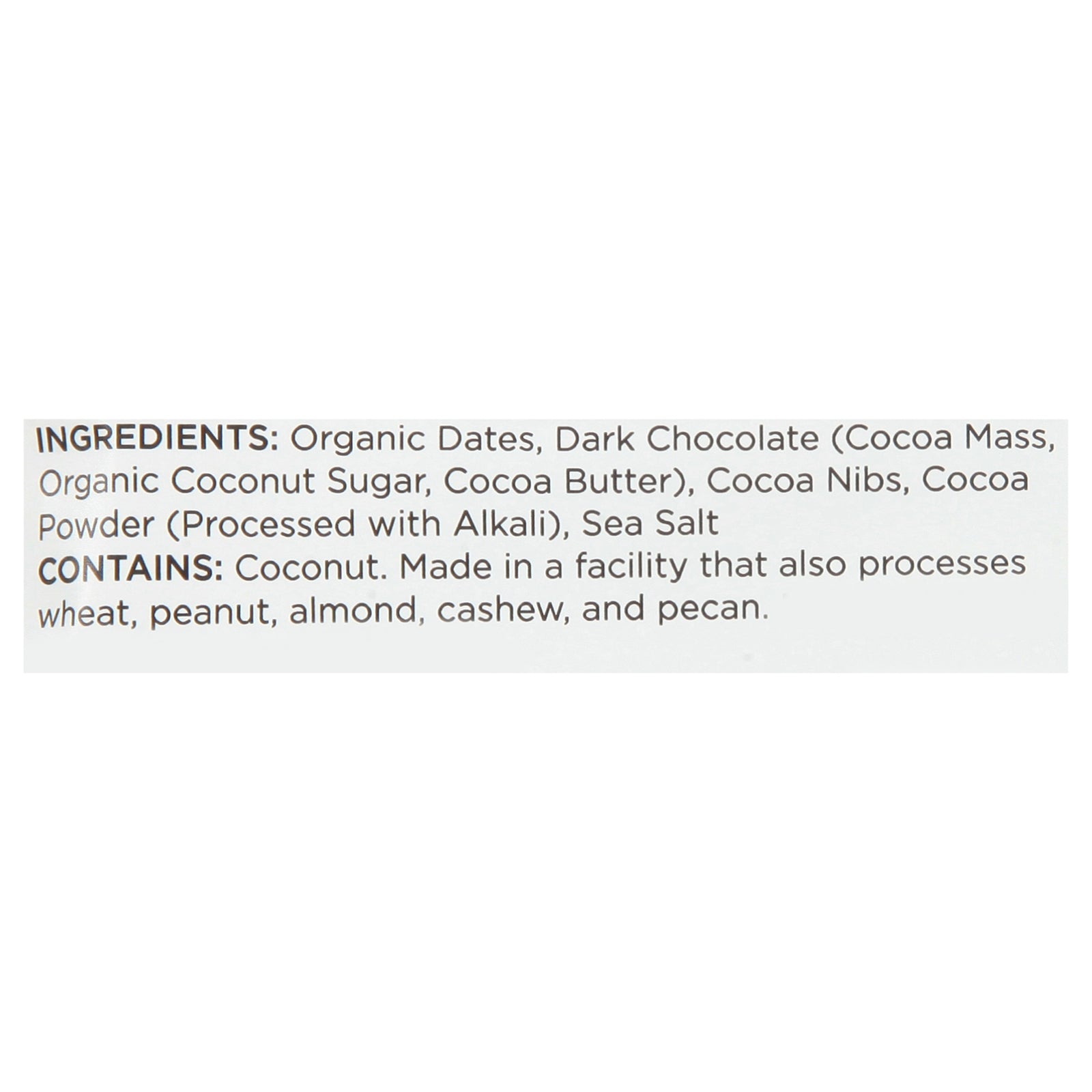 Simply Gum - Date Bar Trpl Cacao Choc - CS of 12-1.76 OZ