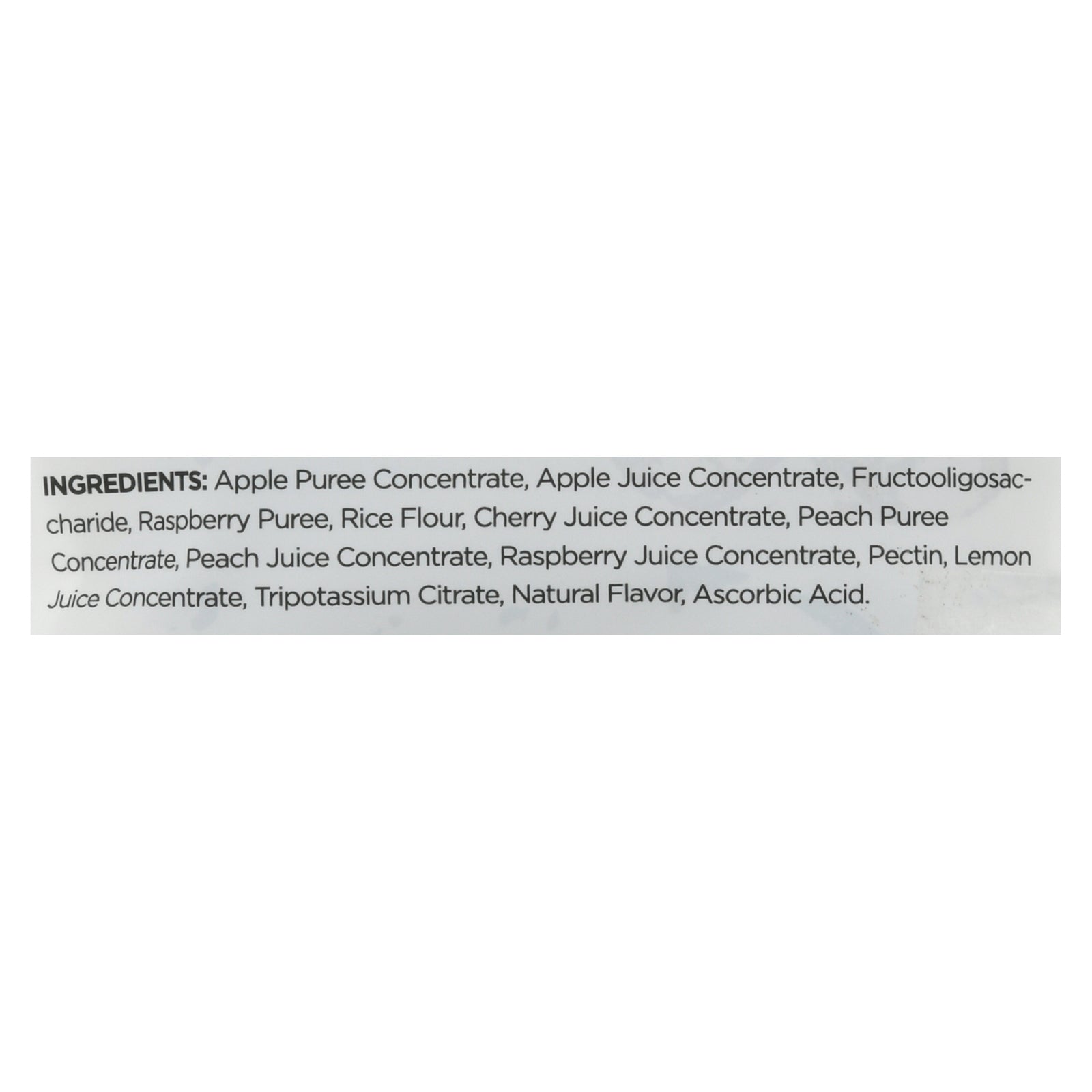 Simply Gum - Fruit Btes Pch&raspberry - CS of 8-1.8 OZ