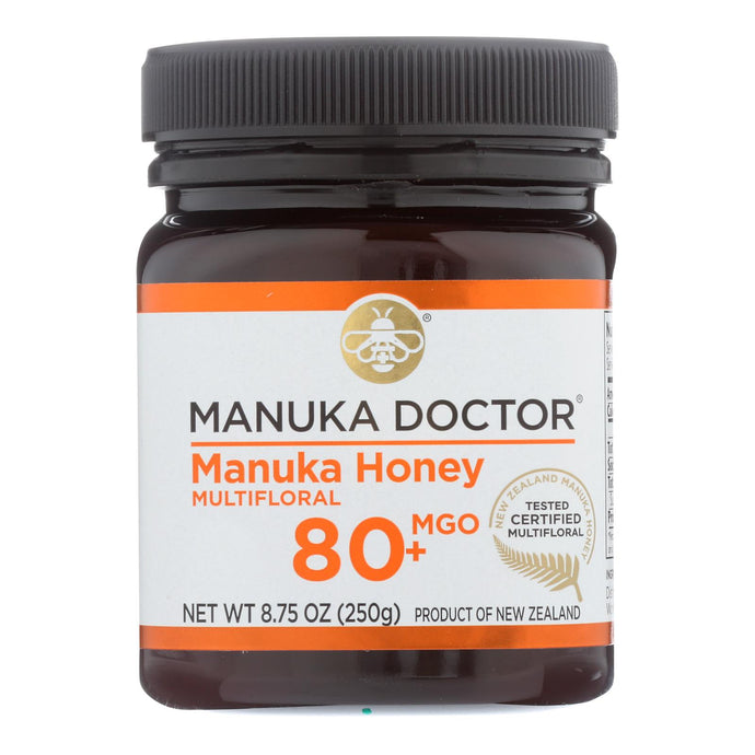 Manuka Doctor - Manuka Honey Mf Mgo80+ 250g - Case Of 6-8.75 Oz