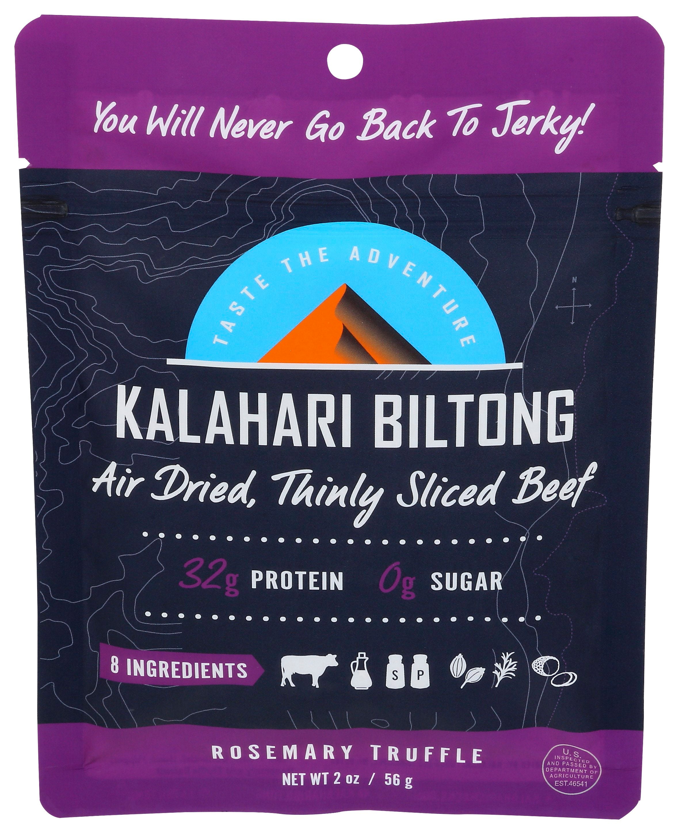 KALAHARI BILTONG BILTONG ROSEMARY TRUFFLE - Case of 8