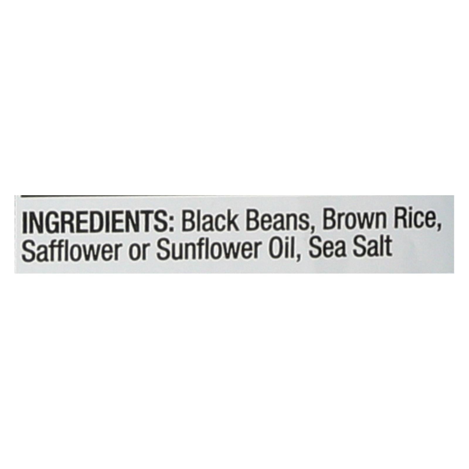 Beanfields - Black Bean and Rice Chips - Sea Salt - Case of 6 - 5.5 oz