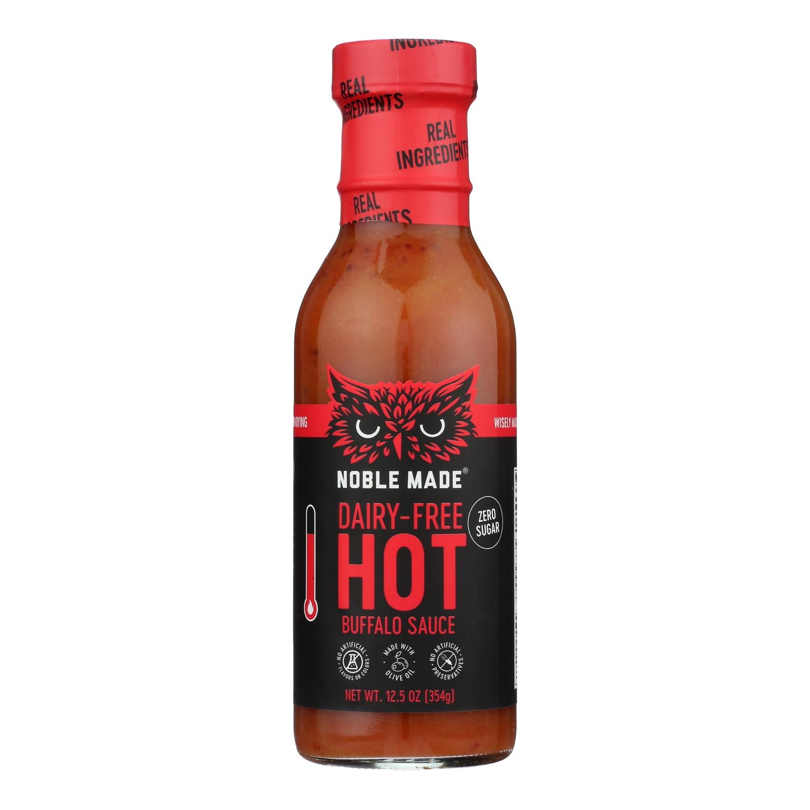 Noble Made - Sauce Buffalo Hot - Case of 6-12.5 Ounces