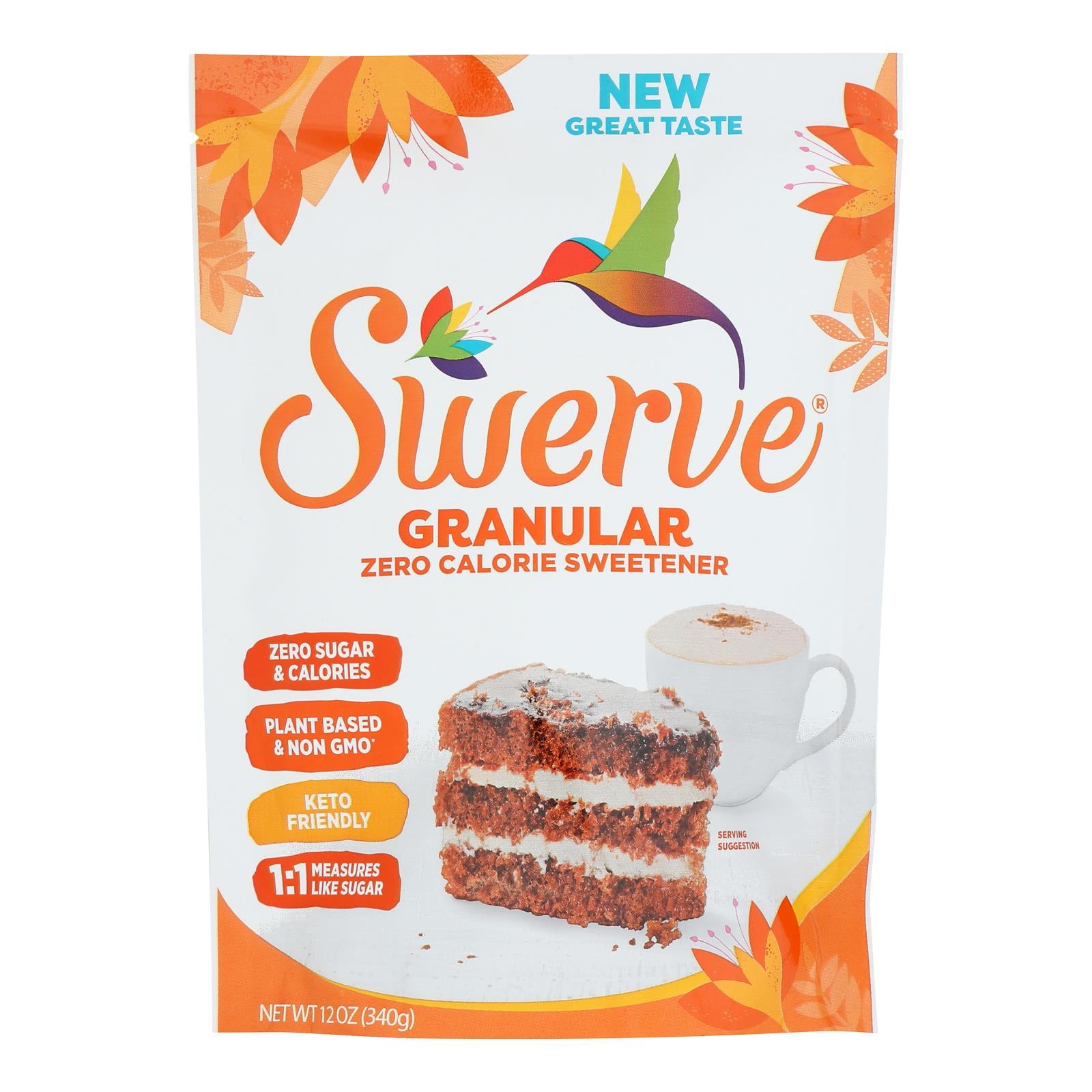 Swerve - Sweetener - Granular - Case Of 6 - 12 Oz.